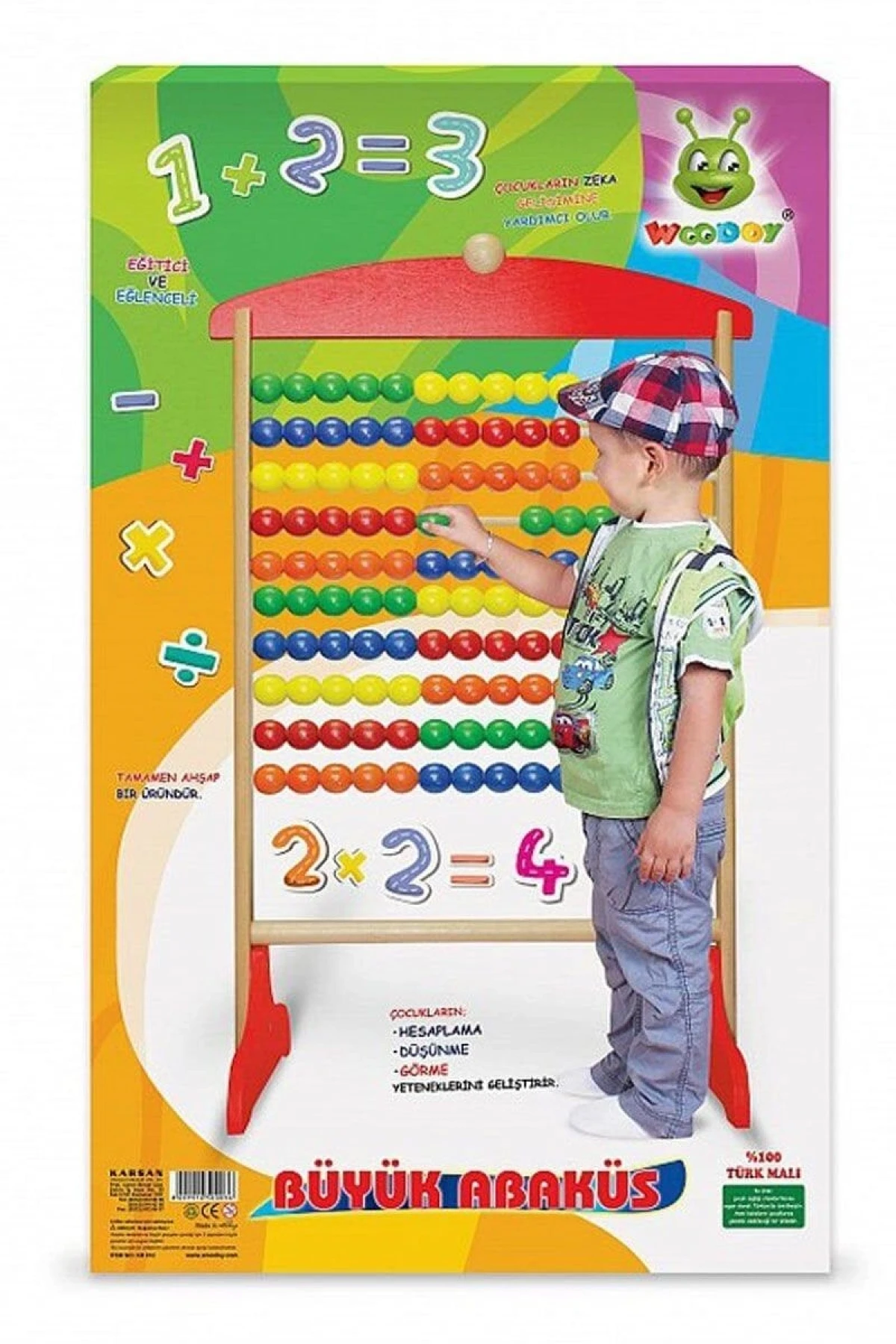 KR031 Woodoy Abaküs 100lü