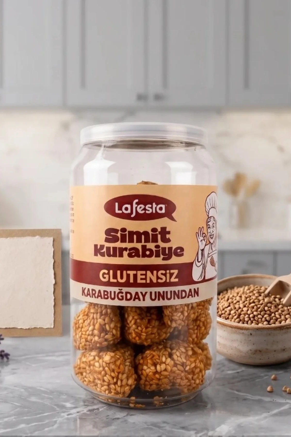 Lafesta Glutensiz Simit Kurabiye 100gr