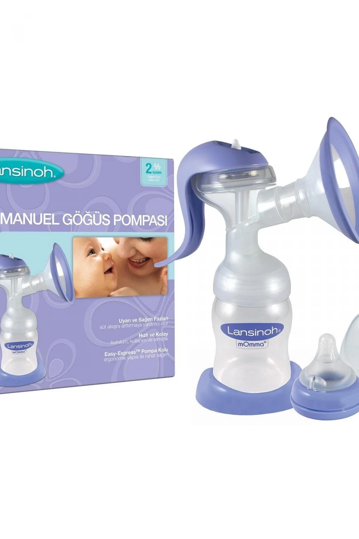 Lansinoh Manuel Göğüs Pompası
