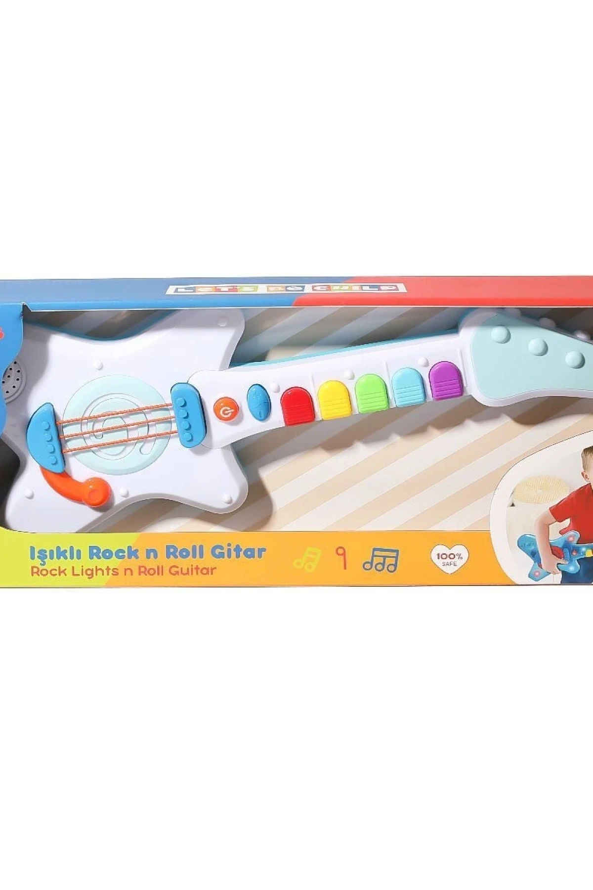 LC-30986 IŞIKLI ROC N ROLL GİTAR