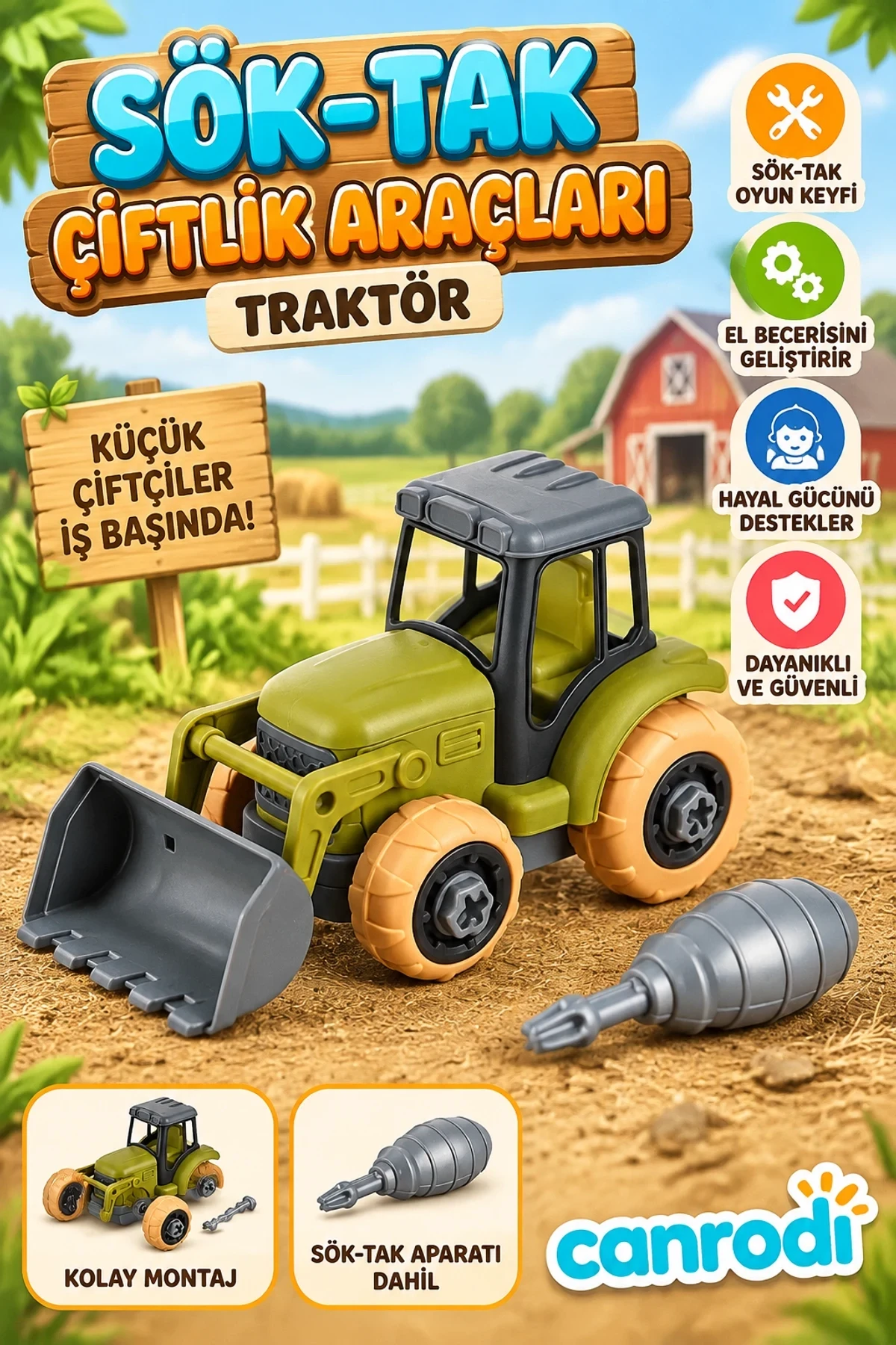 LC-31282 SÖK-TAK ÇİFTLİK ARAÇLARI TRAKTÖR