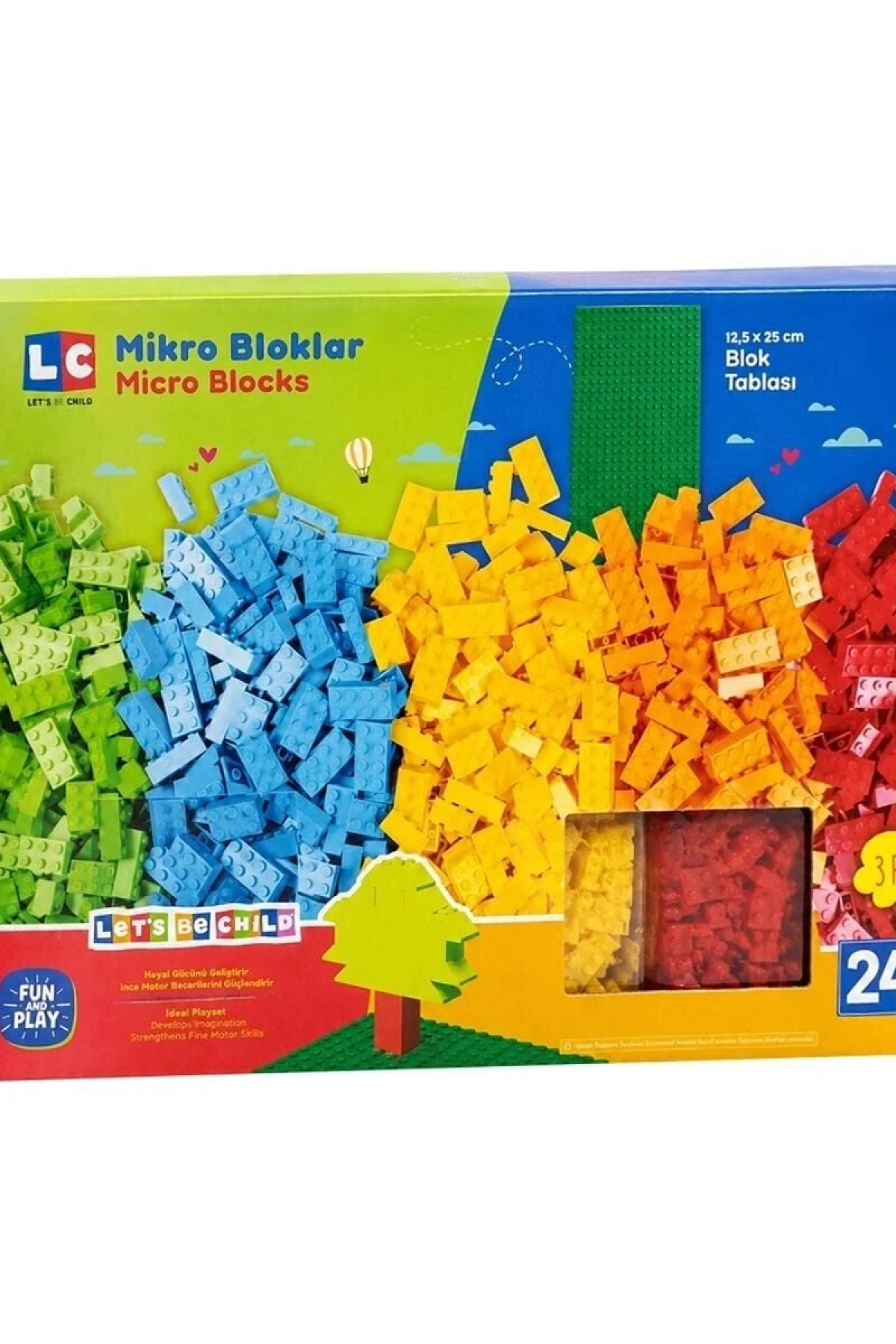 LC-31294 MİKRO BLOKLAR 244 PARÇA