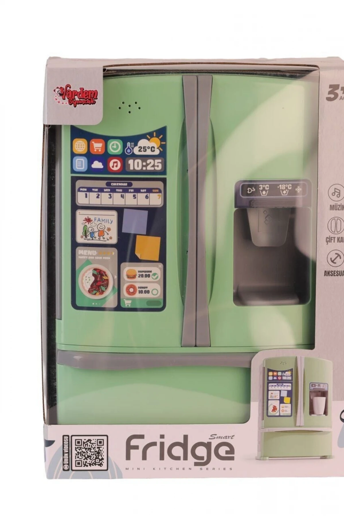 LD-887A SESLİ AKSESUARLI BUZDOLABI