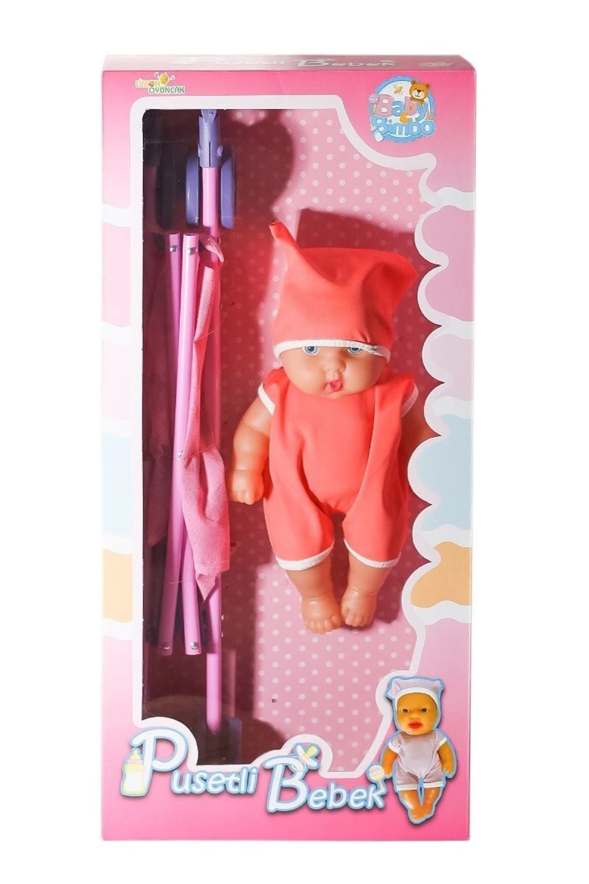 LMN-207 Pusetli Bebek -Limon Oyuncak