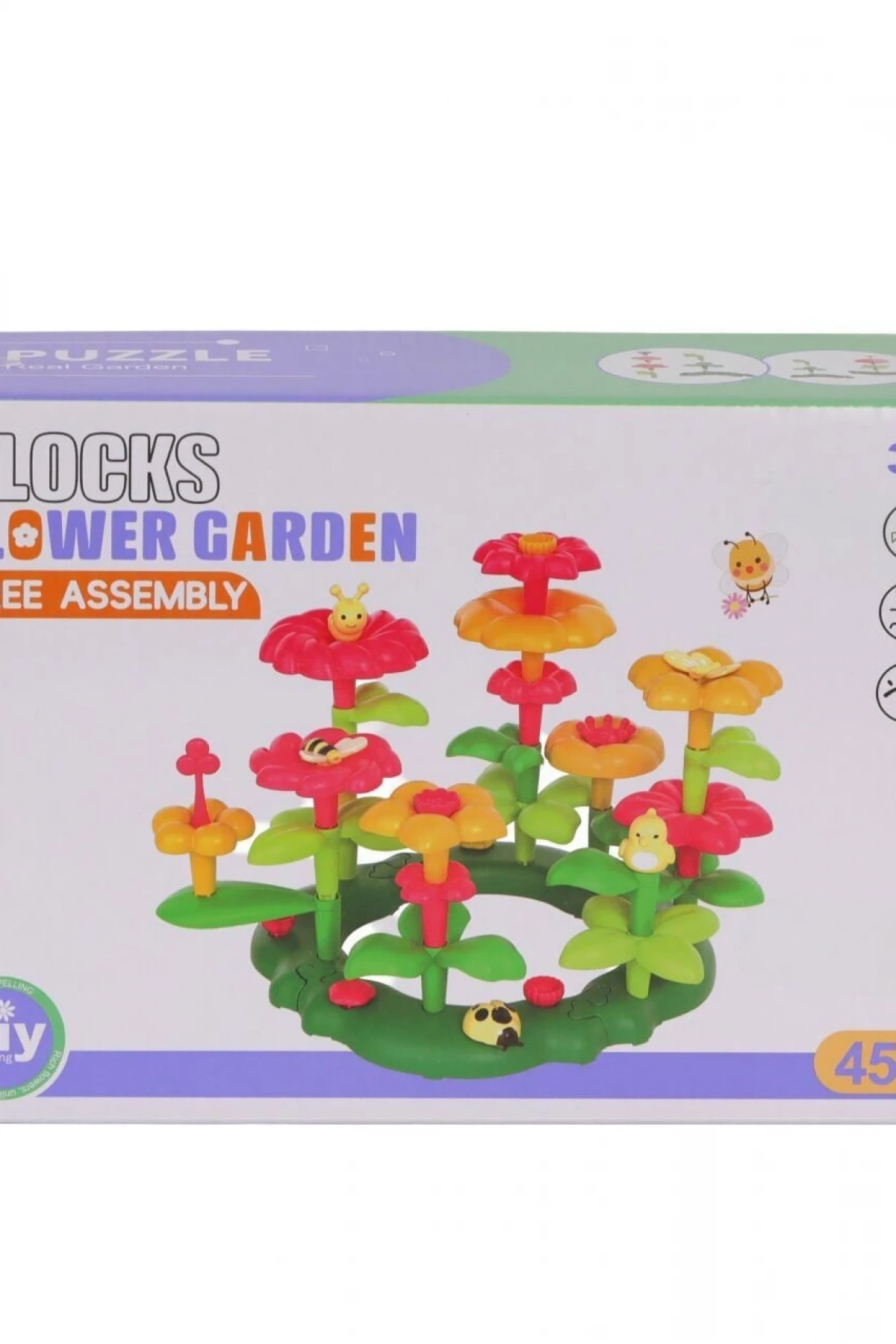 LY008A 45 PCS GÜZEL BAHÇE ÇİÇEK SETİ