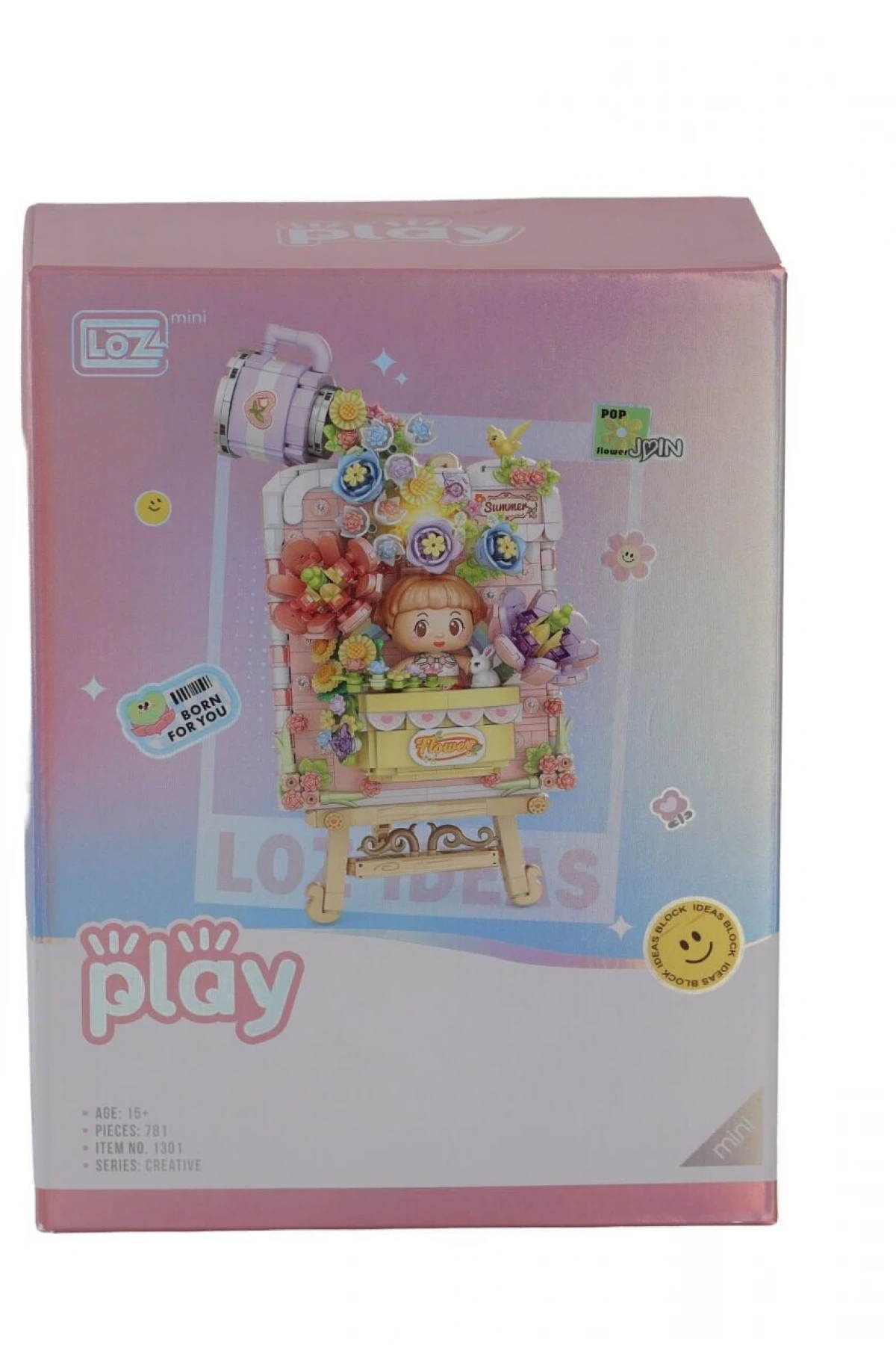 LZ1301 LOZ YAZ ÇİÇEKLENMESİ 3D 781 PARÇA BLOCK
