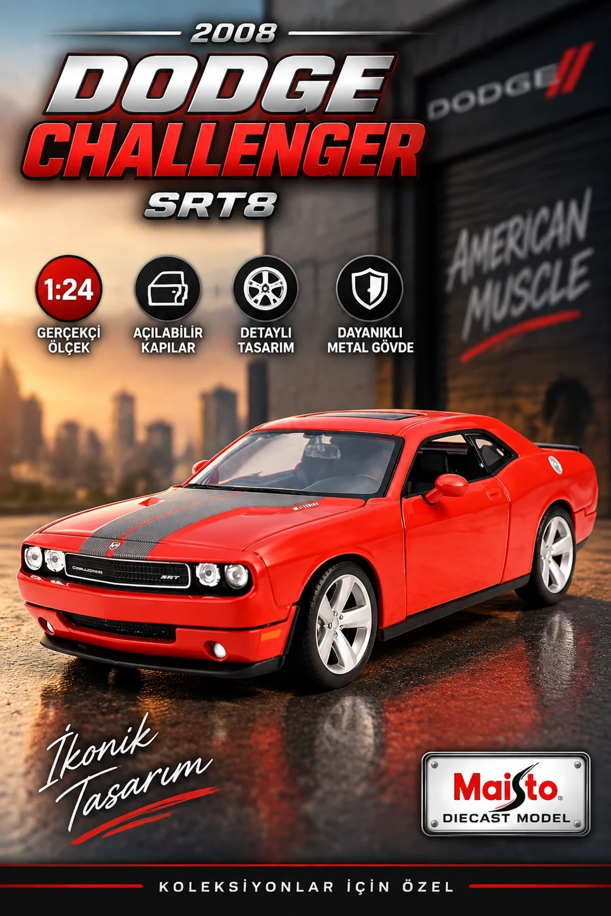 MAY 31280 1 24 2008 DODGE CHALLENGER SRT8