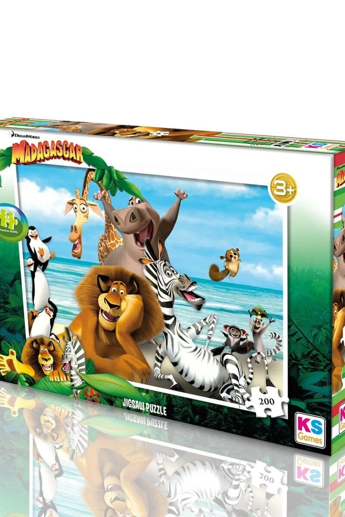 MG 113 MDAGASCAR PUZZLE 200 PRÇ