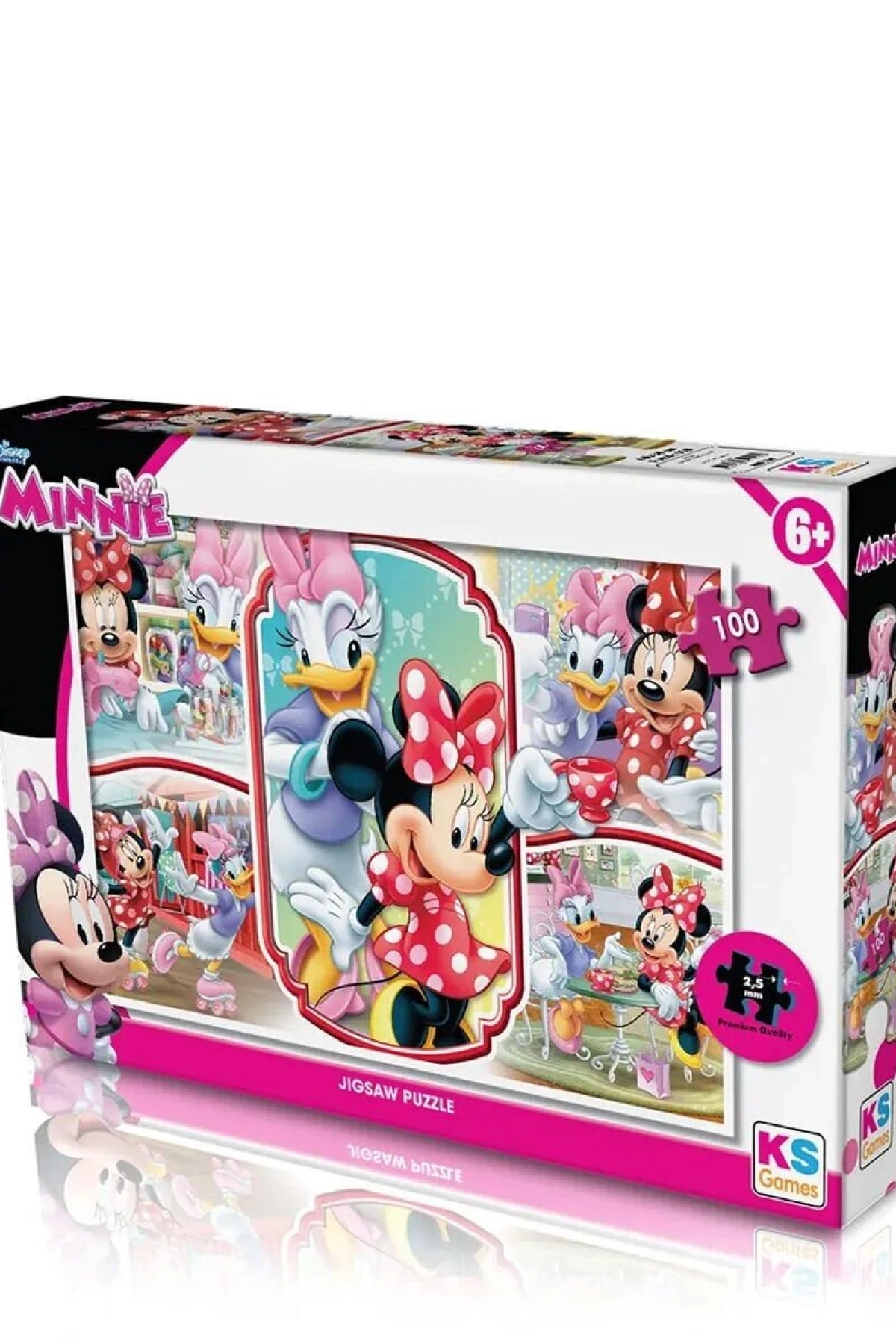 MIN 714 CARS PUZZLE 100