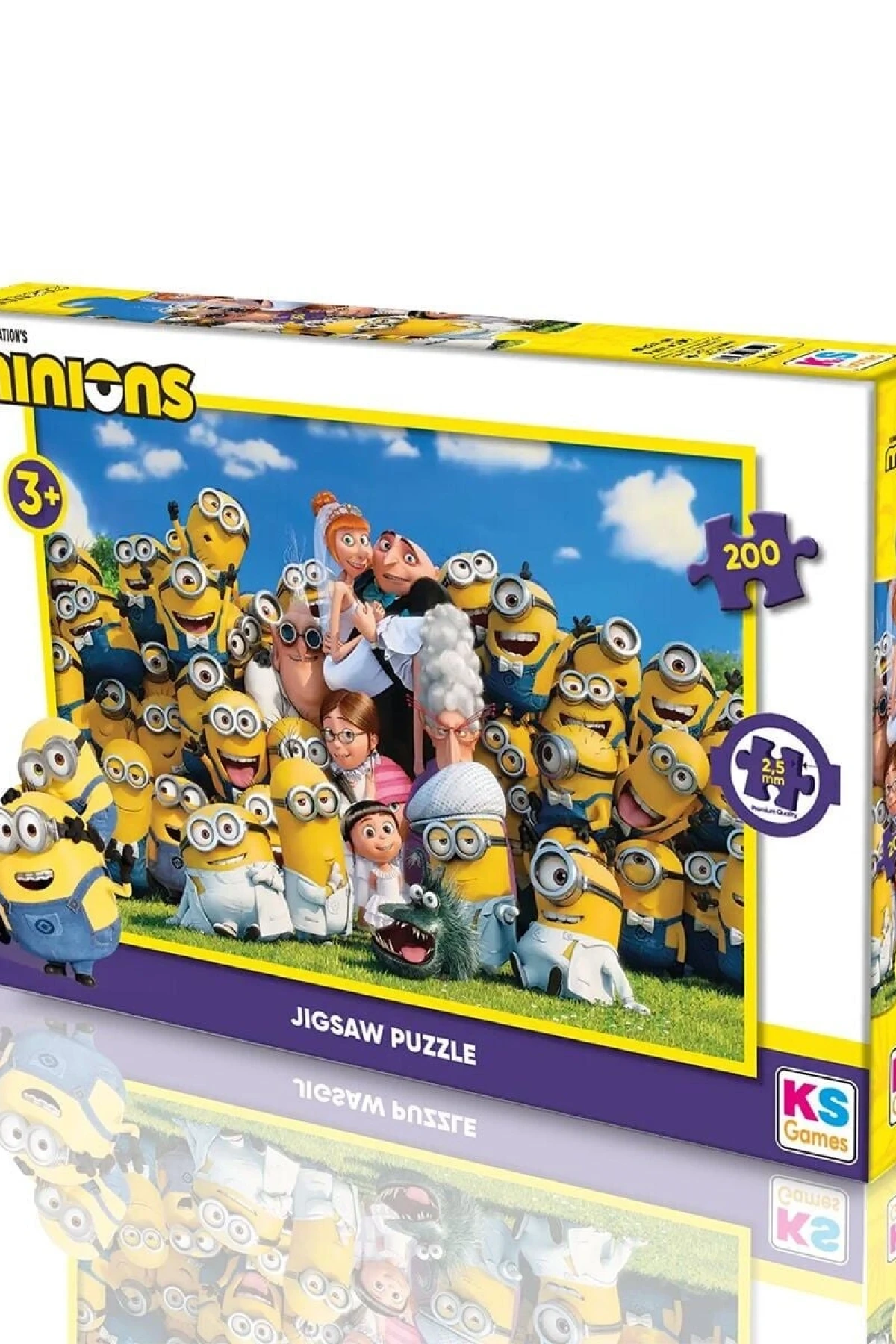 MO 113 MINIONS 200 PARÇA LİSANSLI PUZZLE