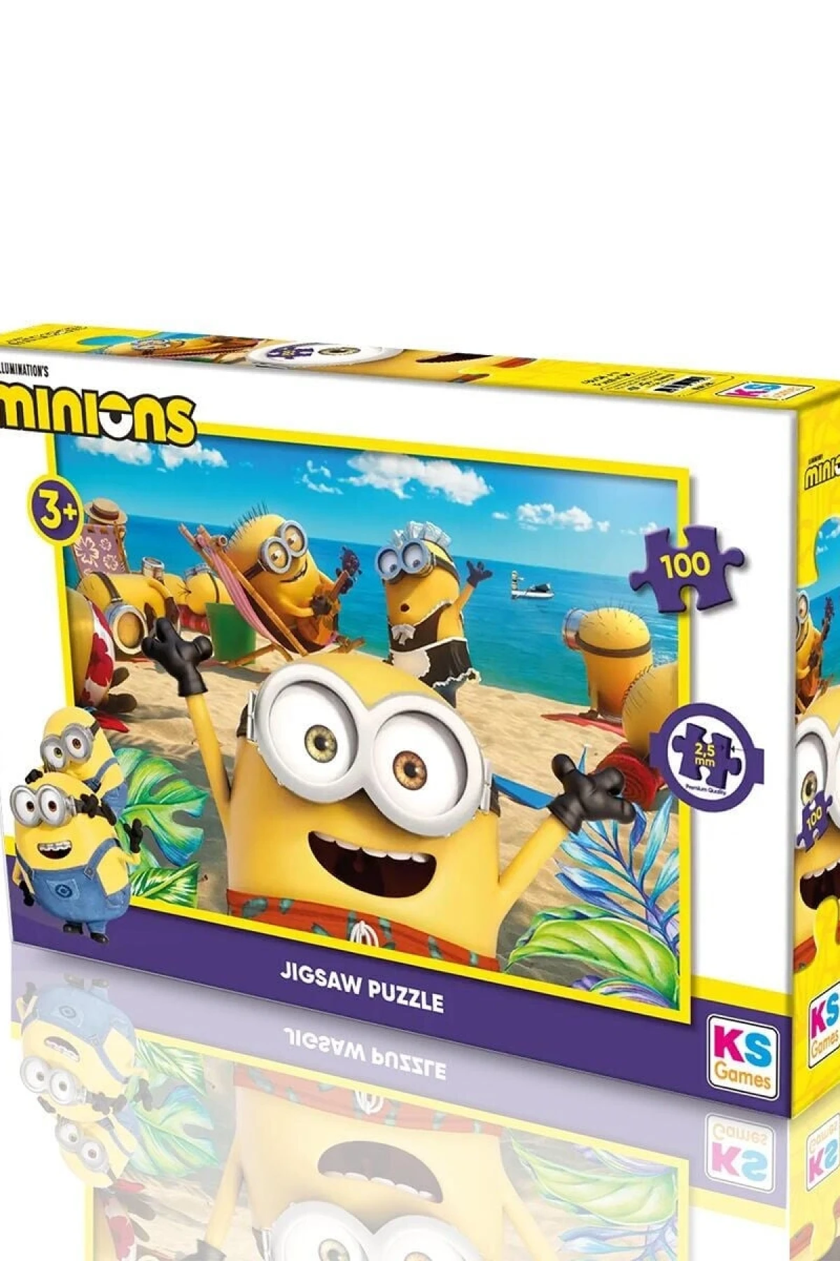 MO 714 MINIONS 100 PARÇA LİSANSLI PUZZLE