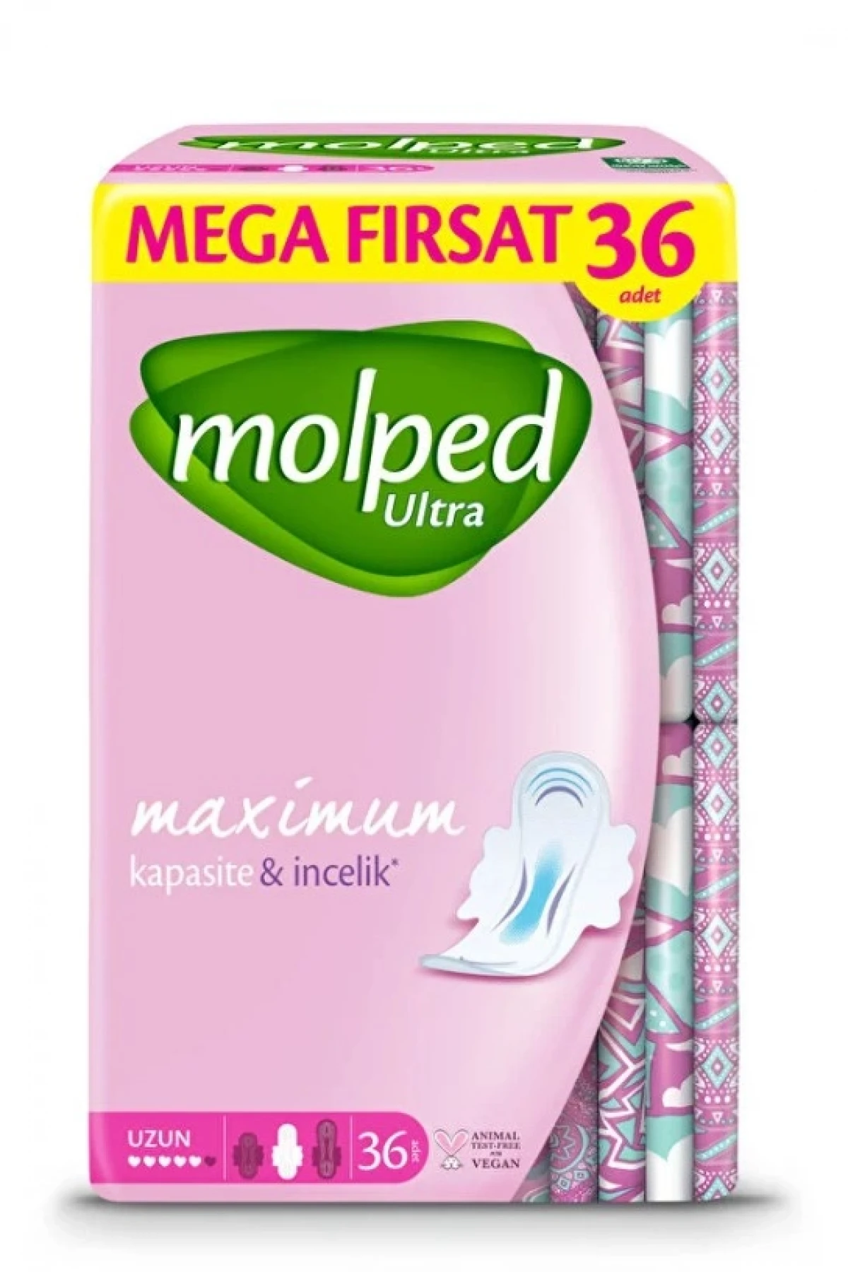 Molped Anotomik Mega Uzun Ped 36lı
