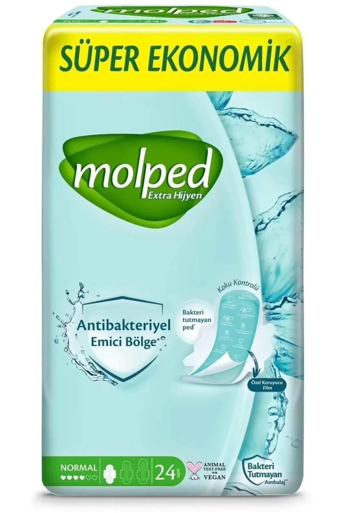 Molped Extra Hijyen Normal Ped Süper Eko 24lü