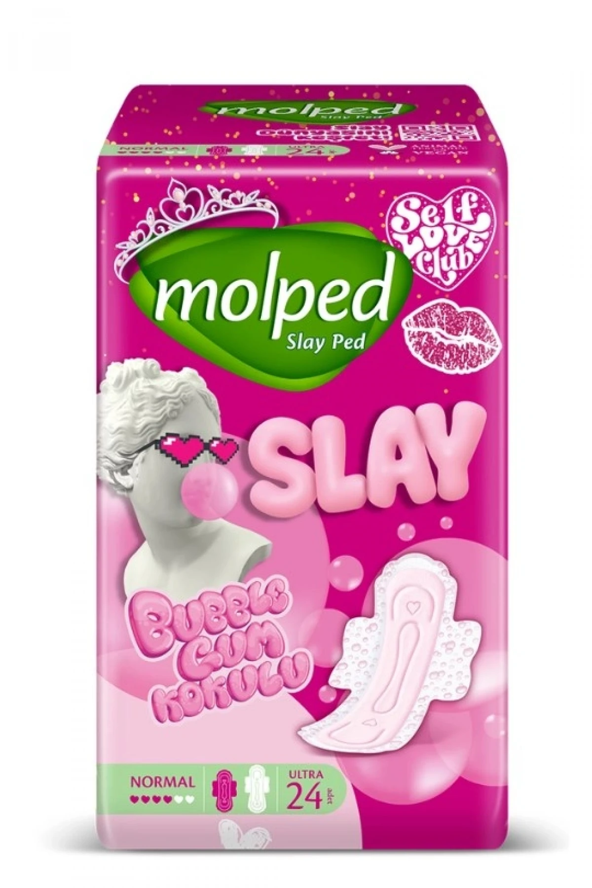 Molped Slay Süper Eko Normal Ped 24 Adet