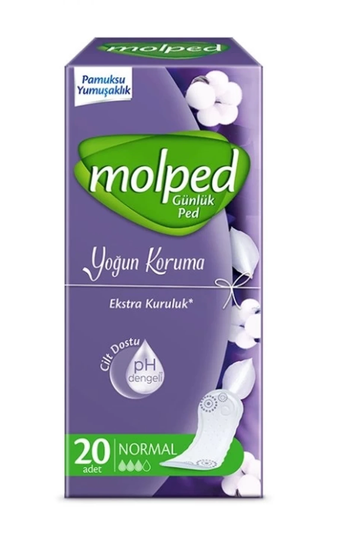 Molped Yoğun Koruma Günlük Ped 20li