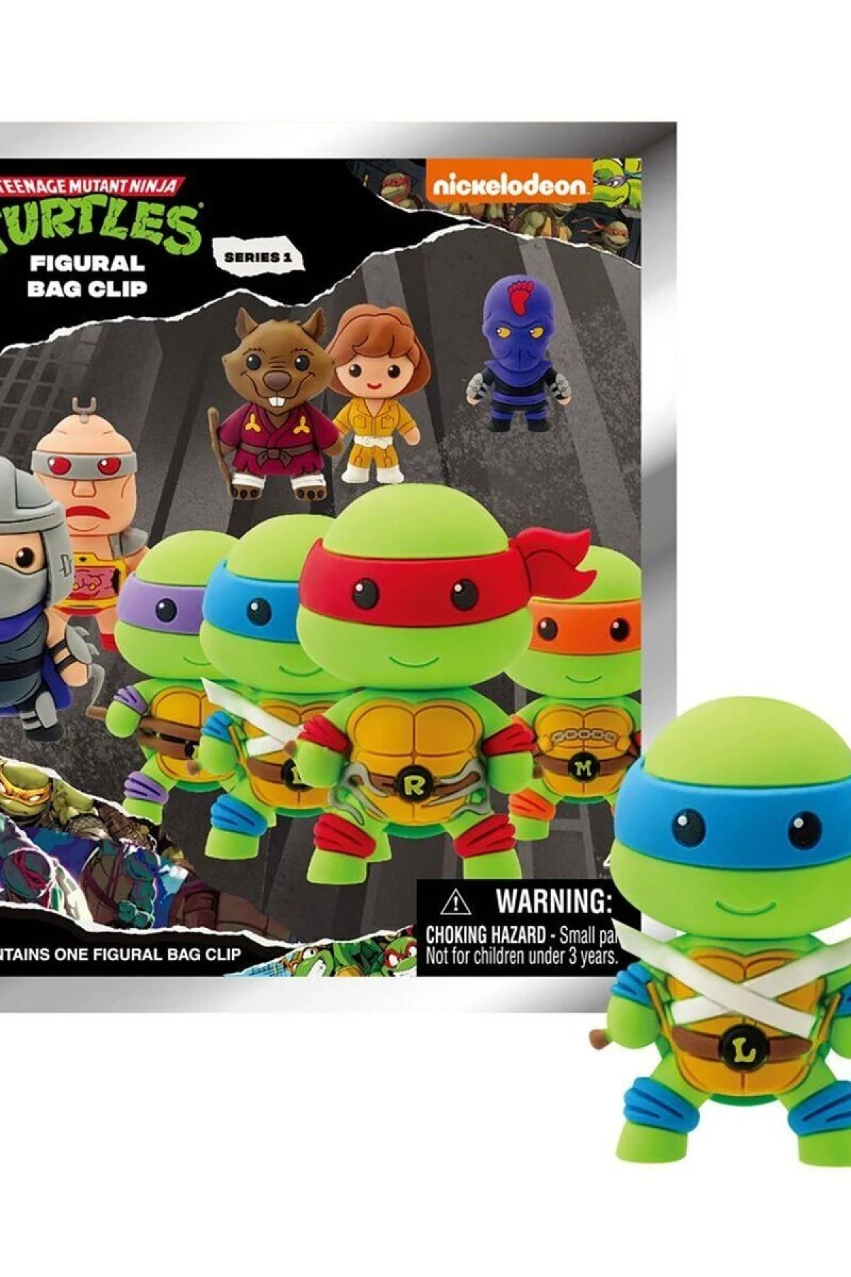 MONO 63160 Monogram Ninja Turtles Klipsli Figür Seri 1 24lü display