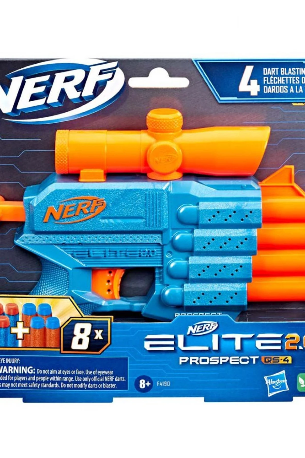 Nerf Elite 2.0 Prospect Qs-4 F4190