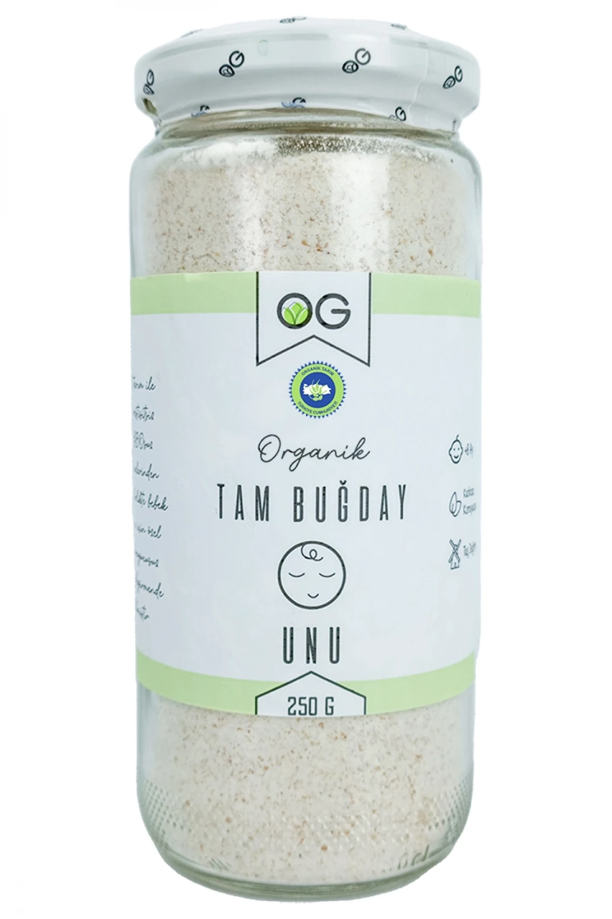 Og Natural Tam Buğday Unu 250 Gr