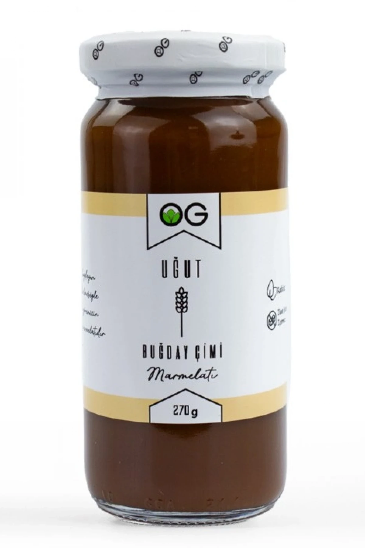 Og Natural Uğut Buğday Çimi Marmelatı 270gr