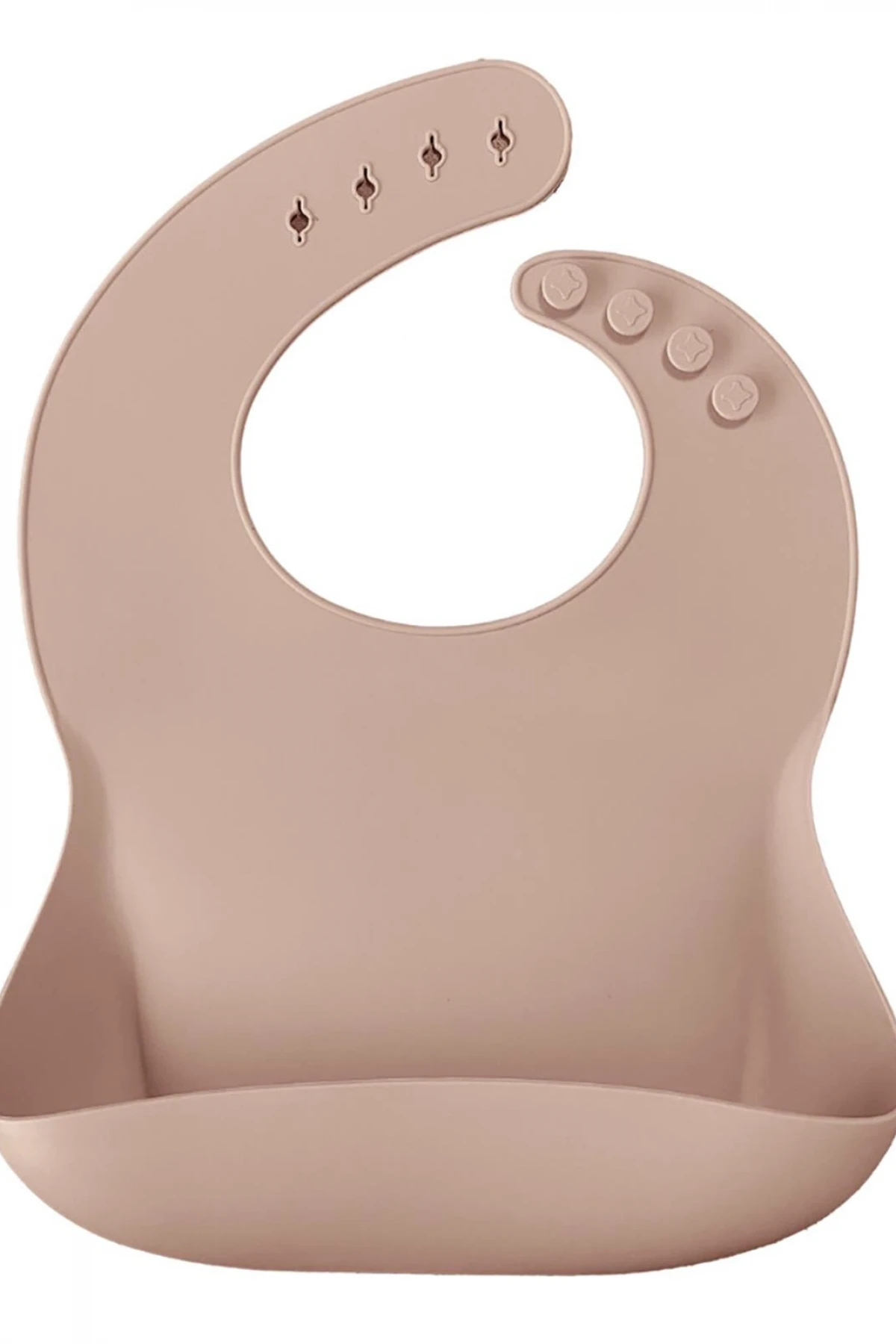 Oioi Basics Silikon Mama Önlüğü Bubble Beige