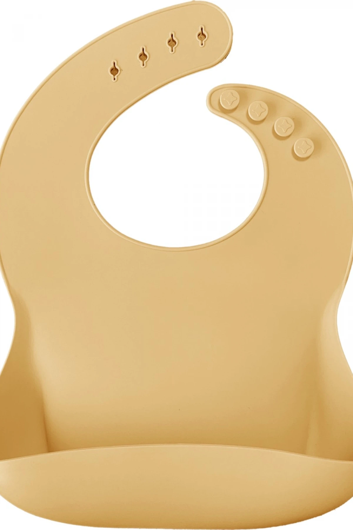 Oioi Basics Silikon Mama Önlüğü Mellow Yellow