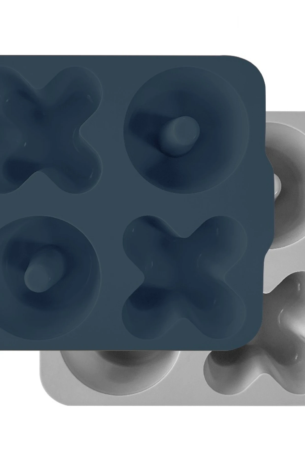 Oioi Xoxo Silikon Kek Kalıbı Deep Blue / Powder Grey