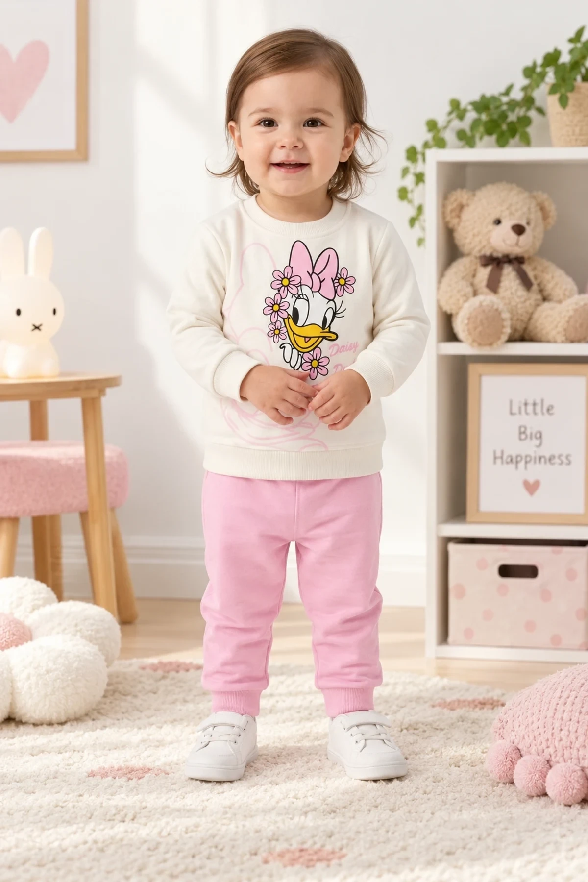 Ördek Baskılı Basic Bebek Takımı – 6-24 Ay