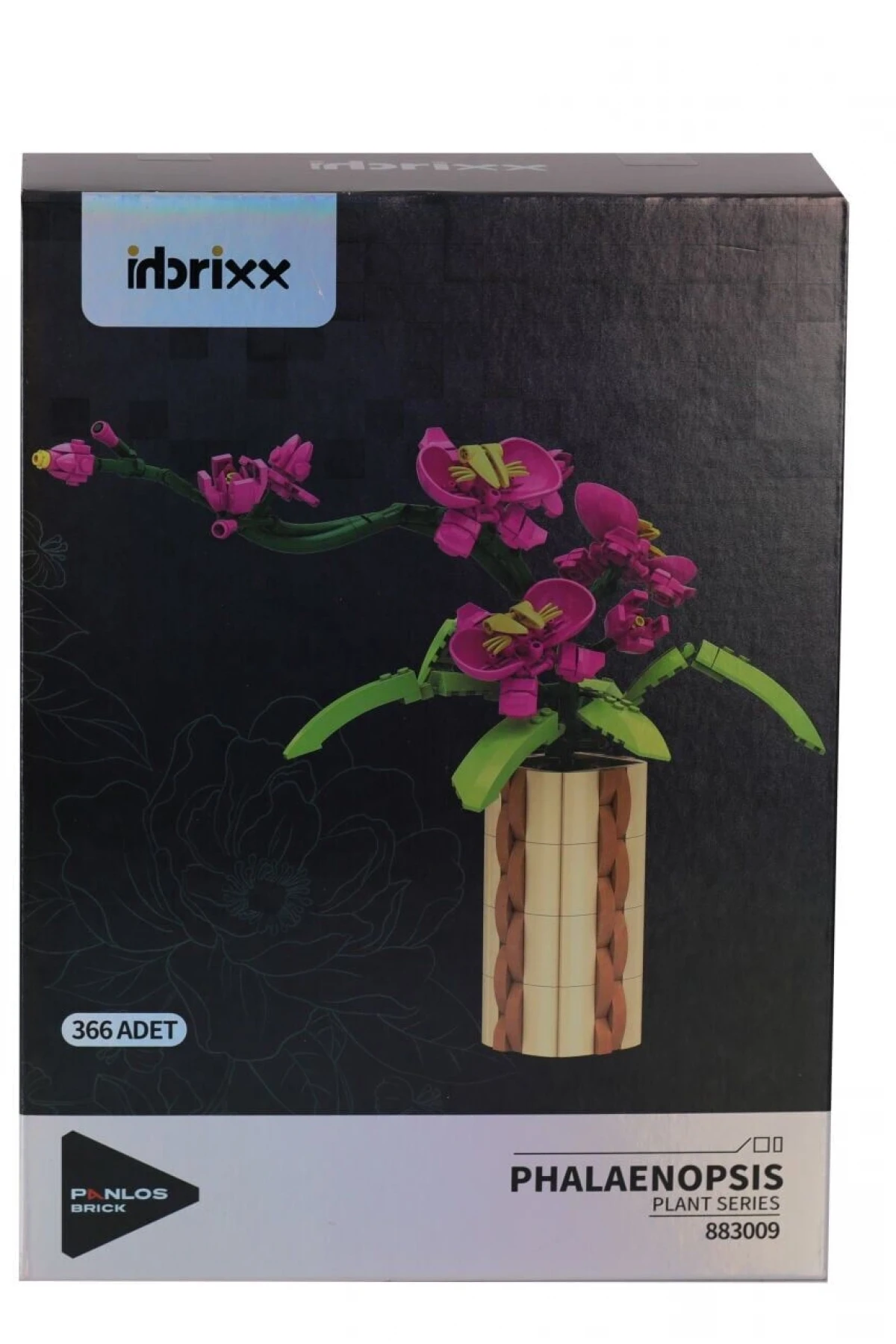P883009 PANLOS PEMBE ORKİDE BUKETİ 366 PARÇA BLOCK OYUNCAK
