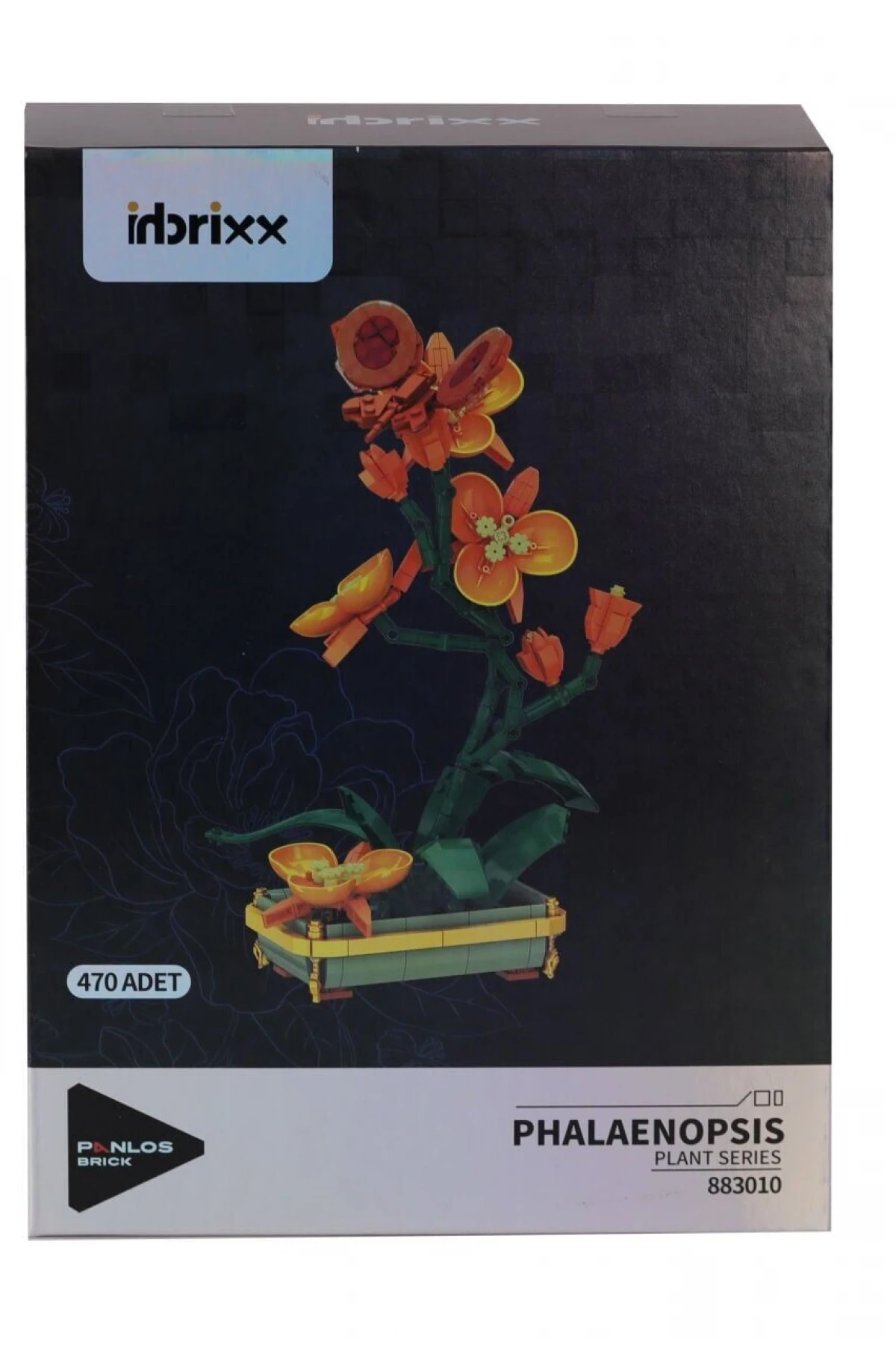 P883010 PANLOS SARI ORKİDE BUKETİ 470 PARÇA BLOCK OYUNCAK