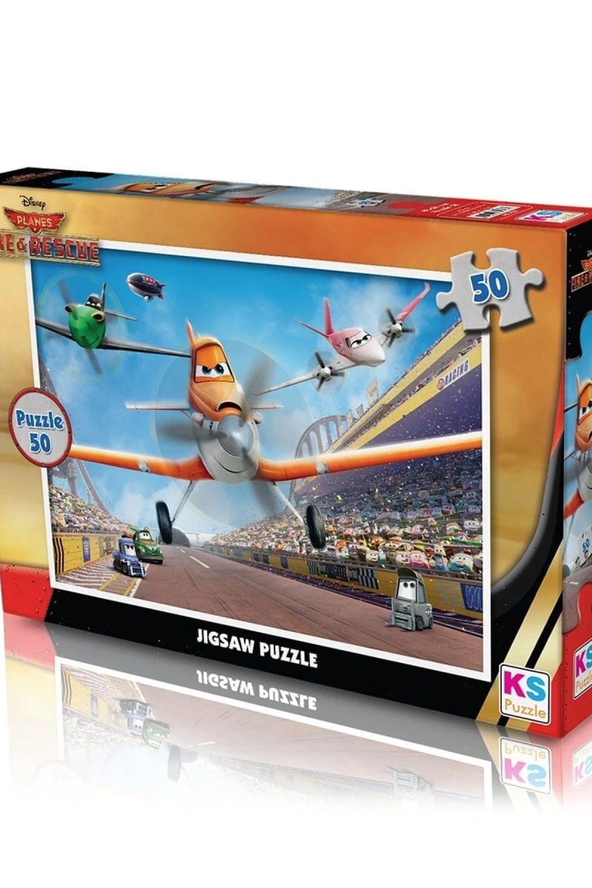 PL709 KS Planes / 50 Parça Puzzle