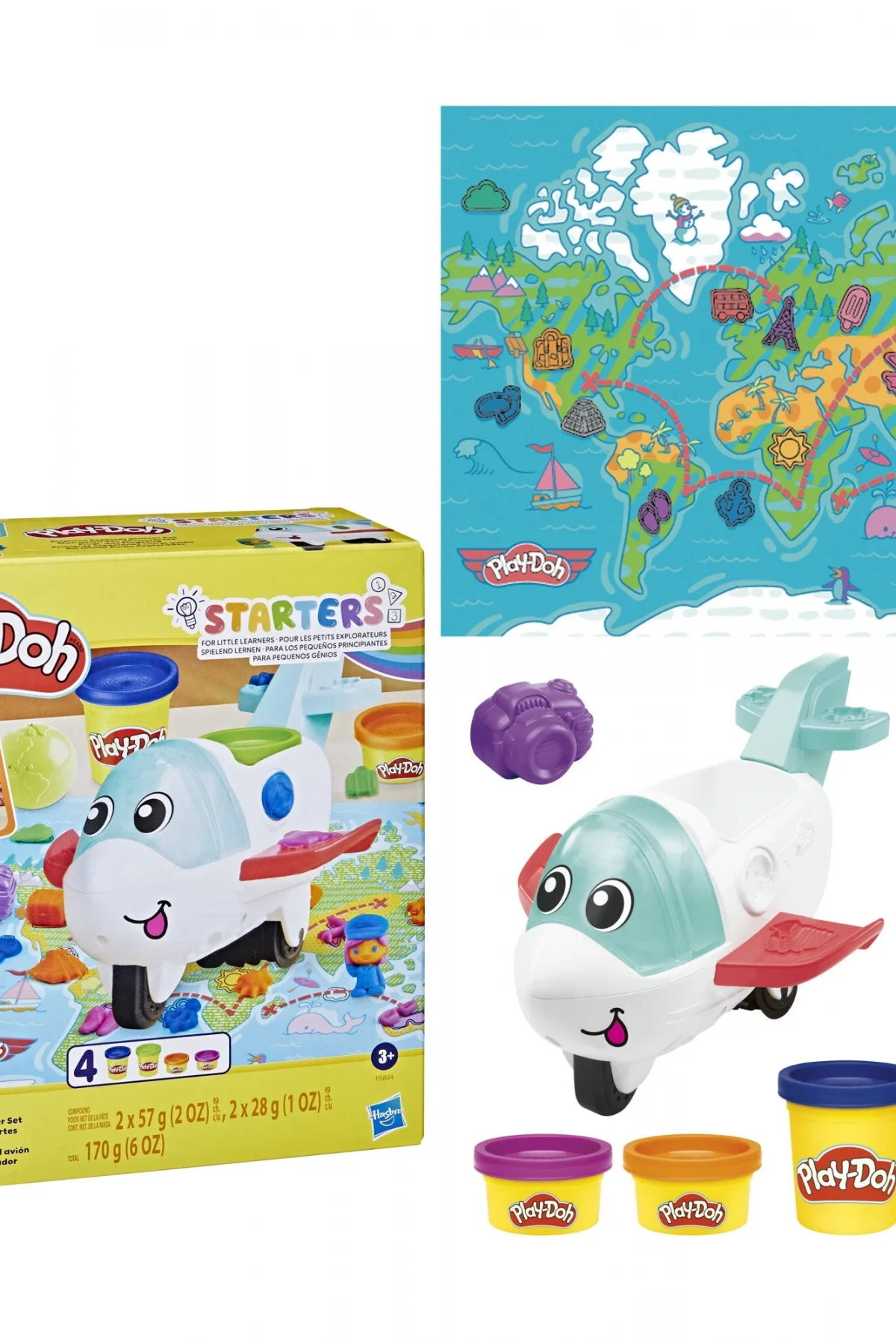 Play Doh Starters Eğlenceli Uçak Oyunu F8804