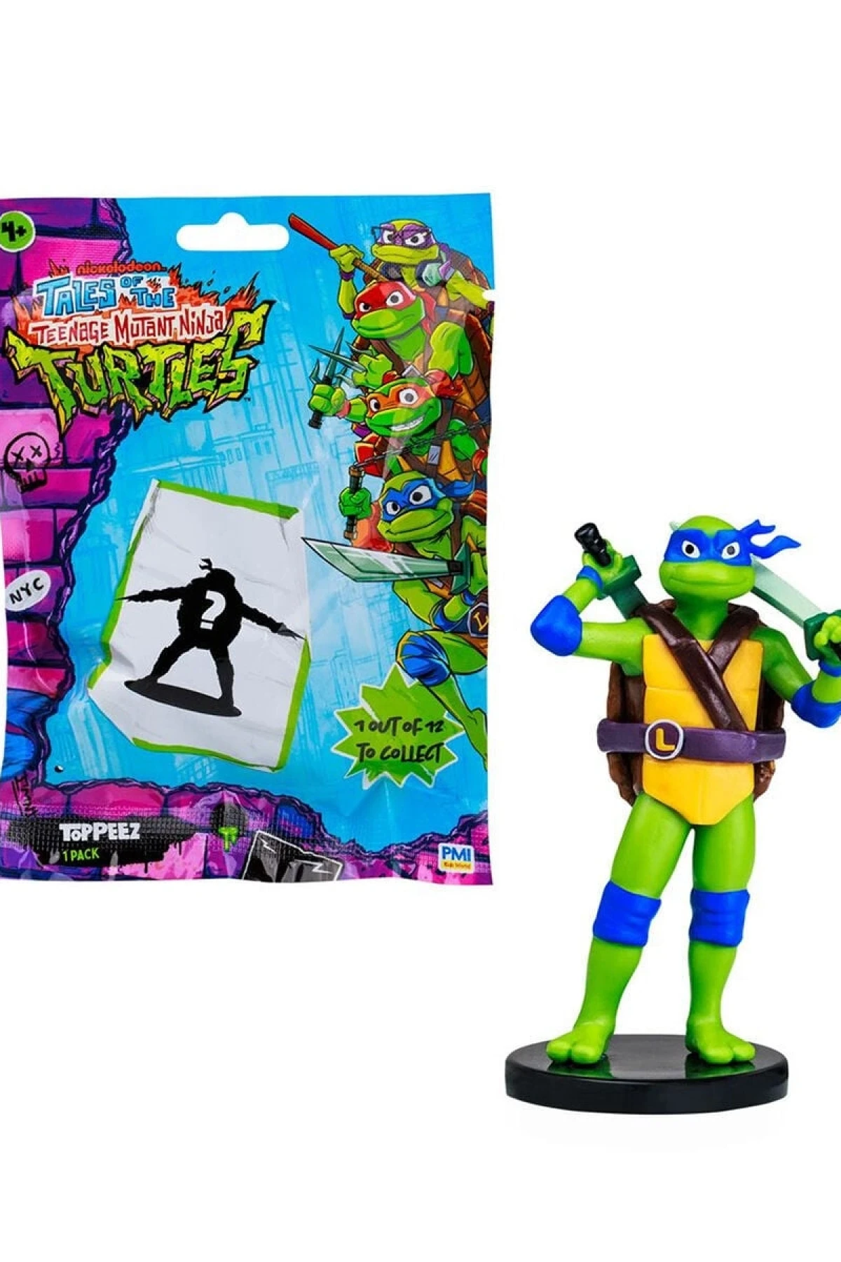 PMI NT2005 Ninja Turtles Toppeez Sürpriz Paket Display
