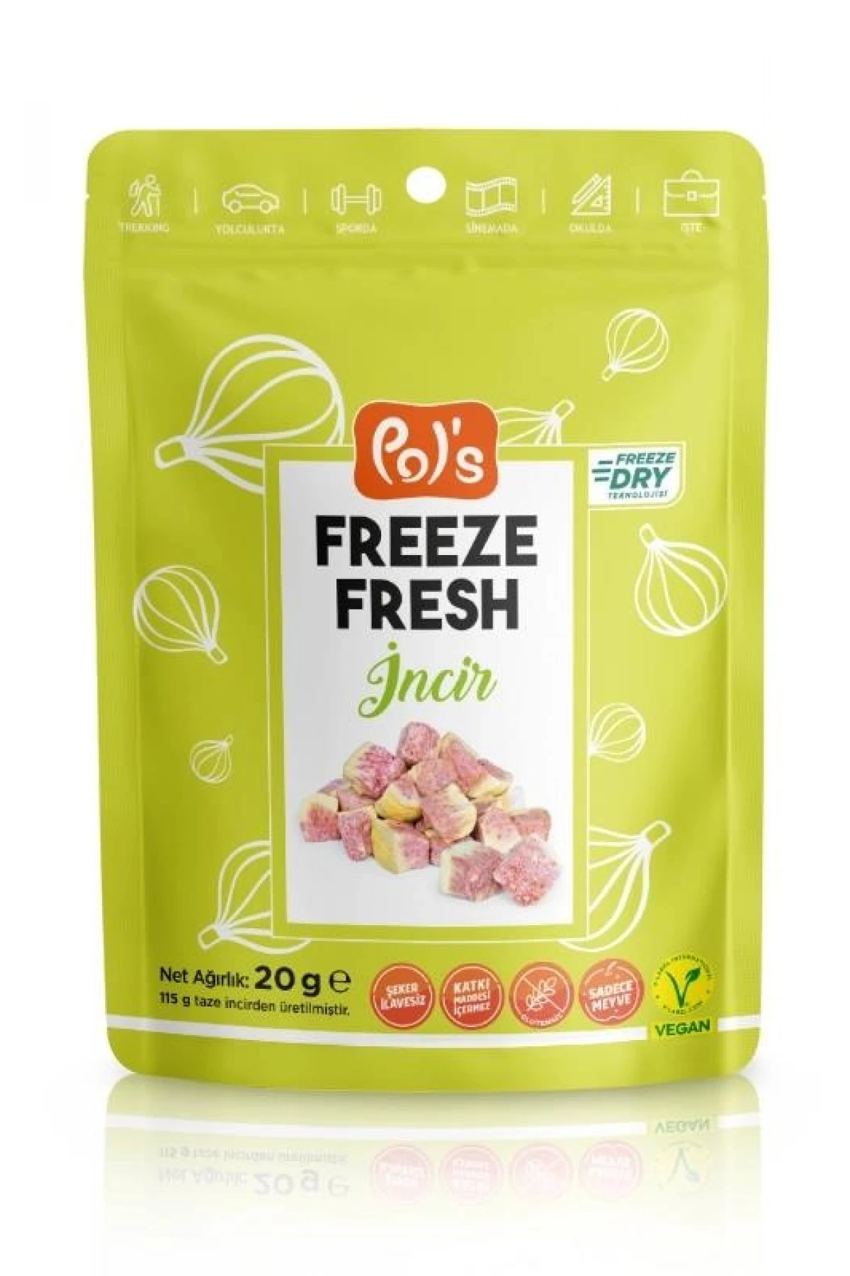 Pol’s Freeze Fresh İncir 20 Gr