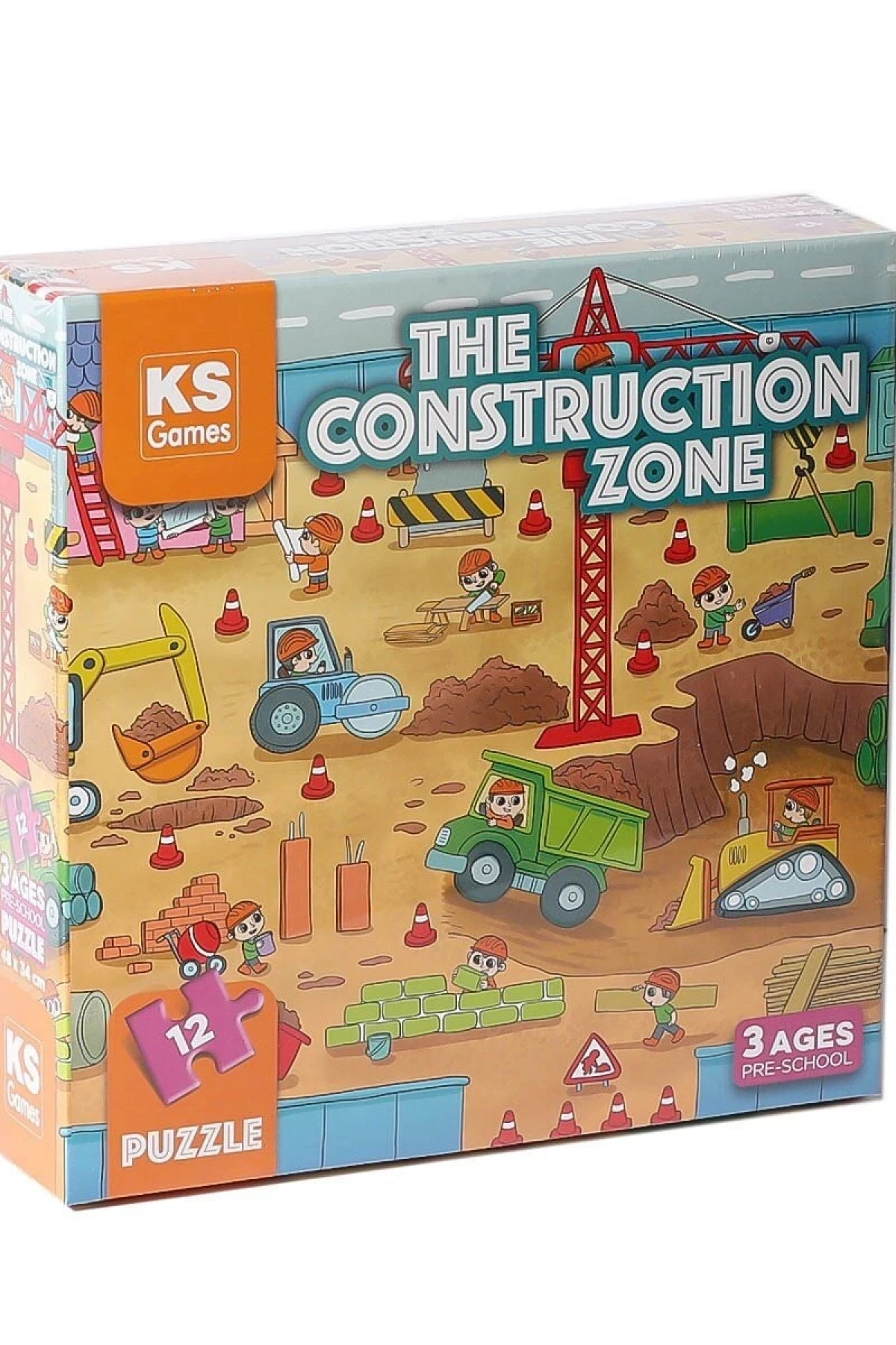 PRS 32704 The Construction Pre School Puzzle -KS Puzzle