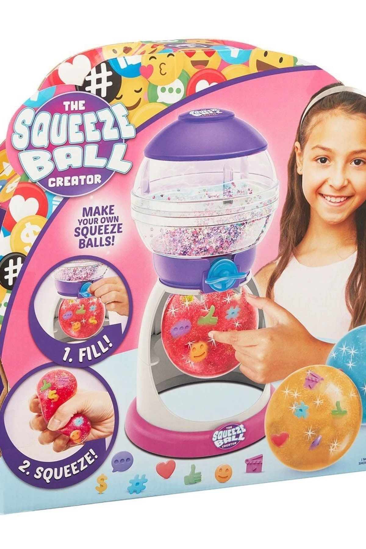 QUB02000 The Squeez Ball Maker Oyun Seti