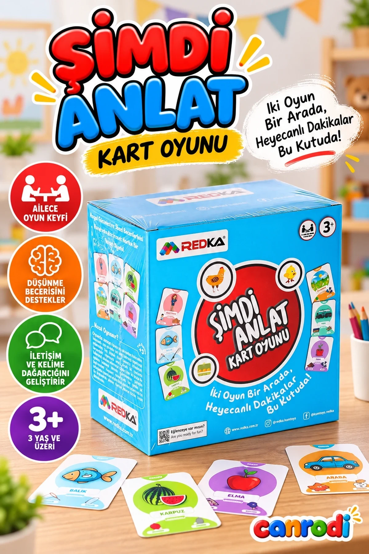 RD5463 Şimdi Anlat Oyunu -Redka