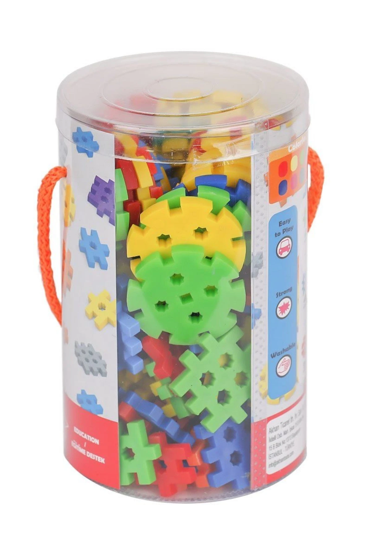 SB2404 Sisbro Smart Bricks Waffle 120 Parça