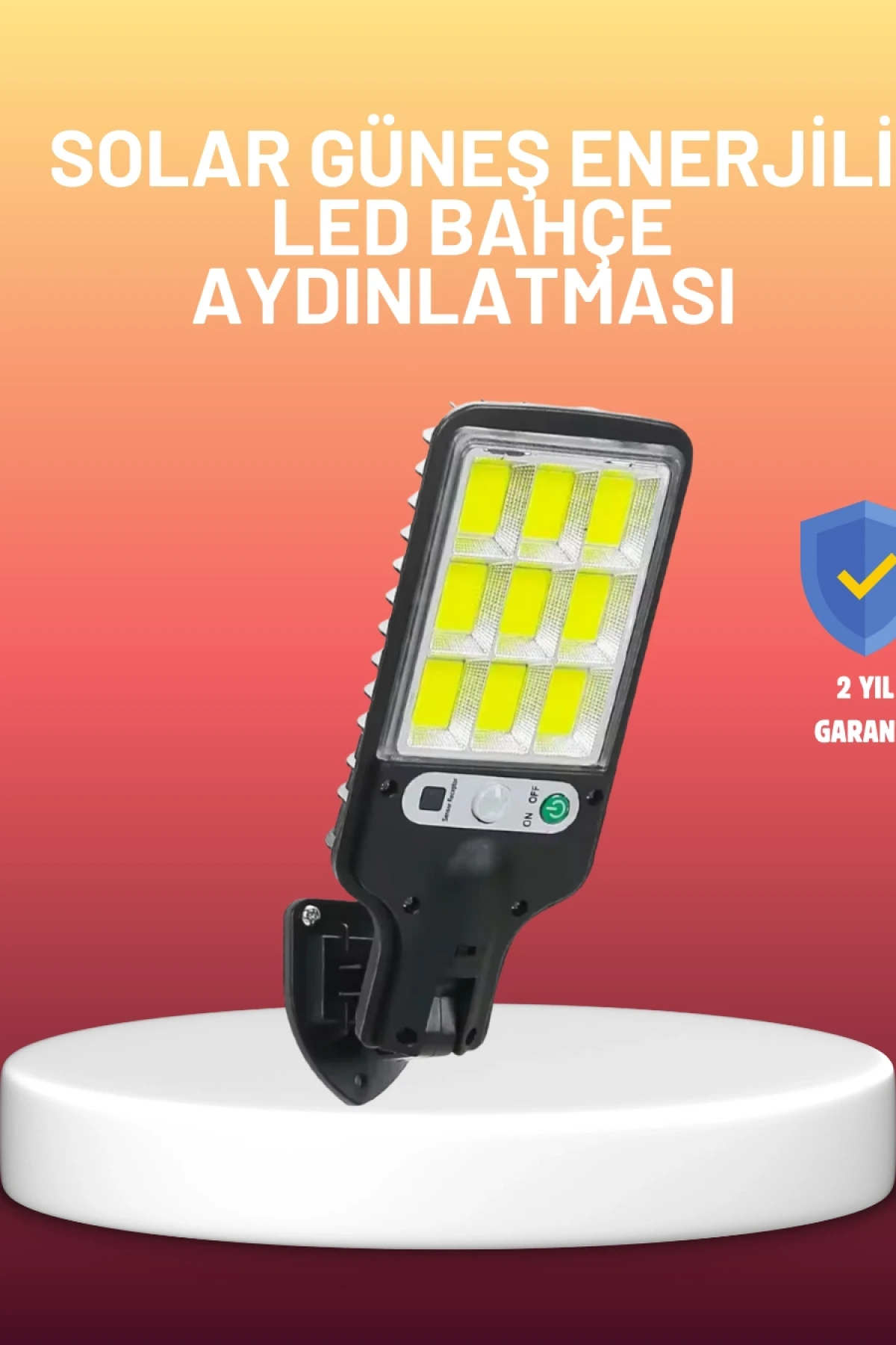Hareket Sensörlü Bahçe ve Duvar Lambası – Otomatik Dış Mekan Aydınlatması