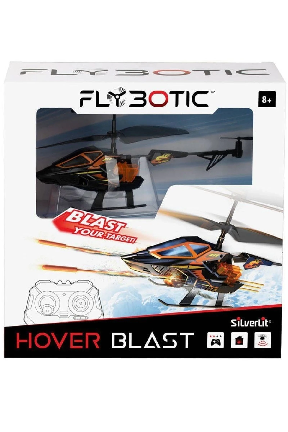 SIL 84567 Silverlit Hover Blast Helikopter -Necotoys