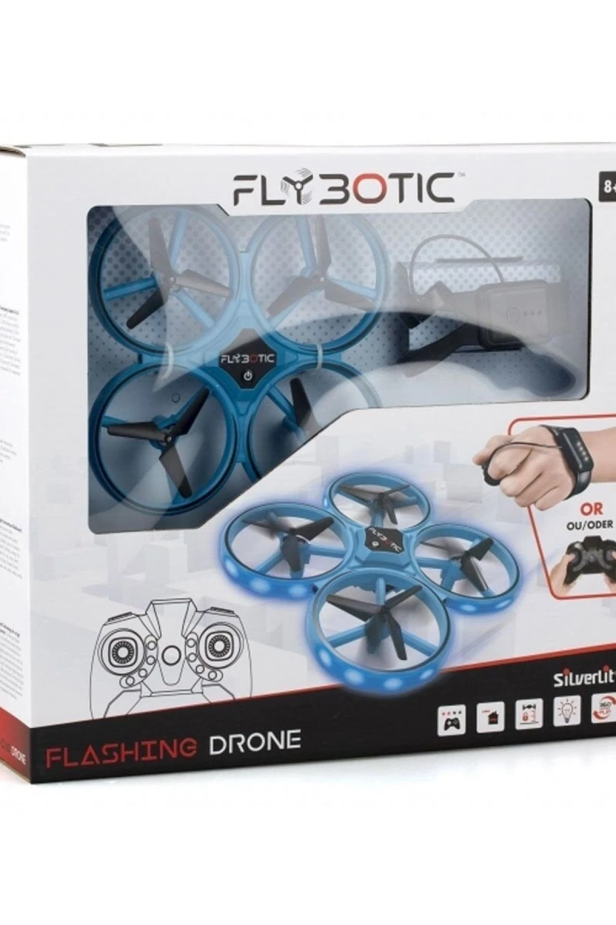 SIL 84600 Silverlit Flashing Drone  -Necotoys