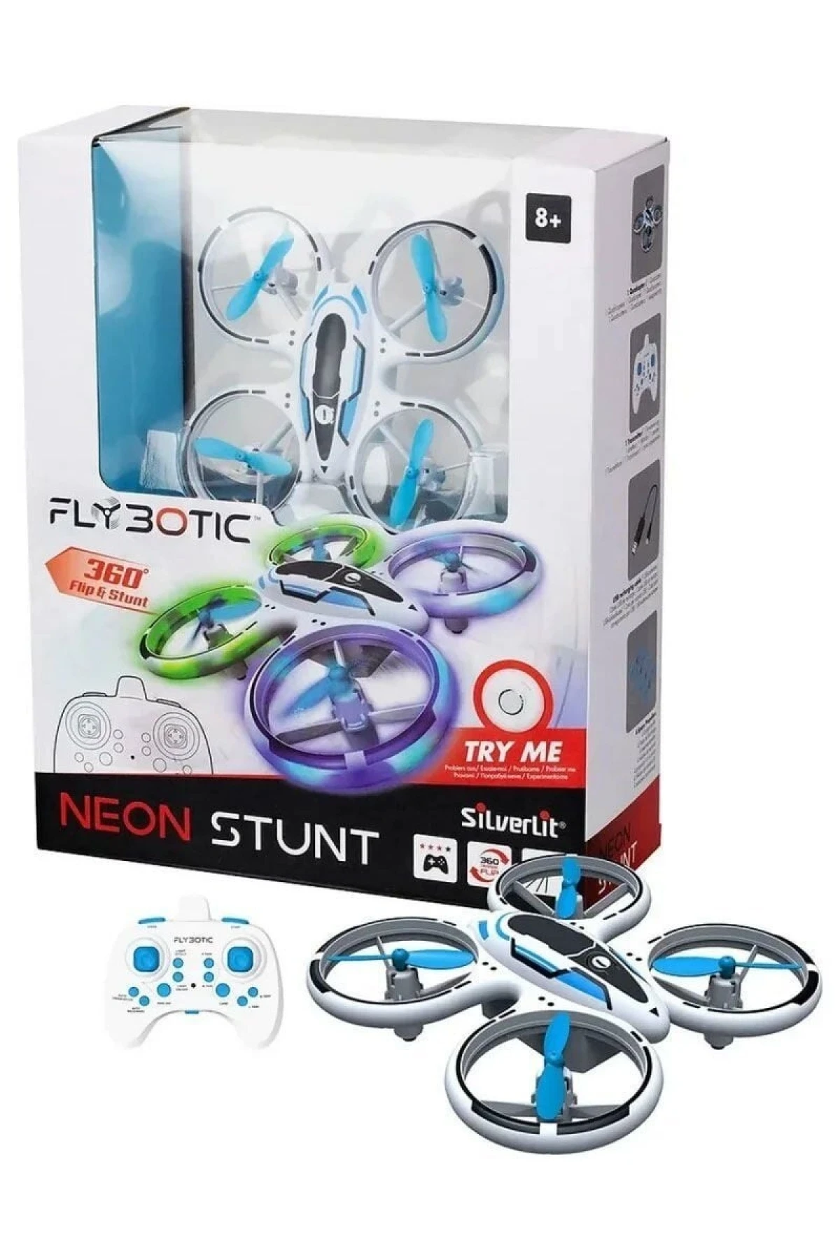 SIL 84827 Neon Stundt Drone -Necotoys