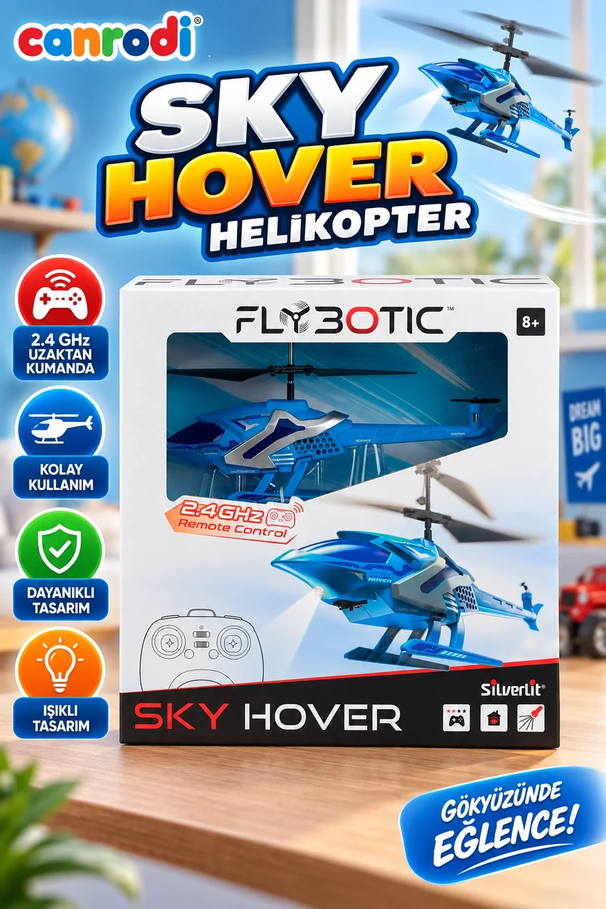 SIL 84848 Sky Hover Helikopter