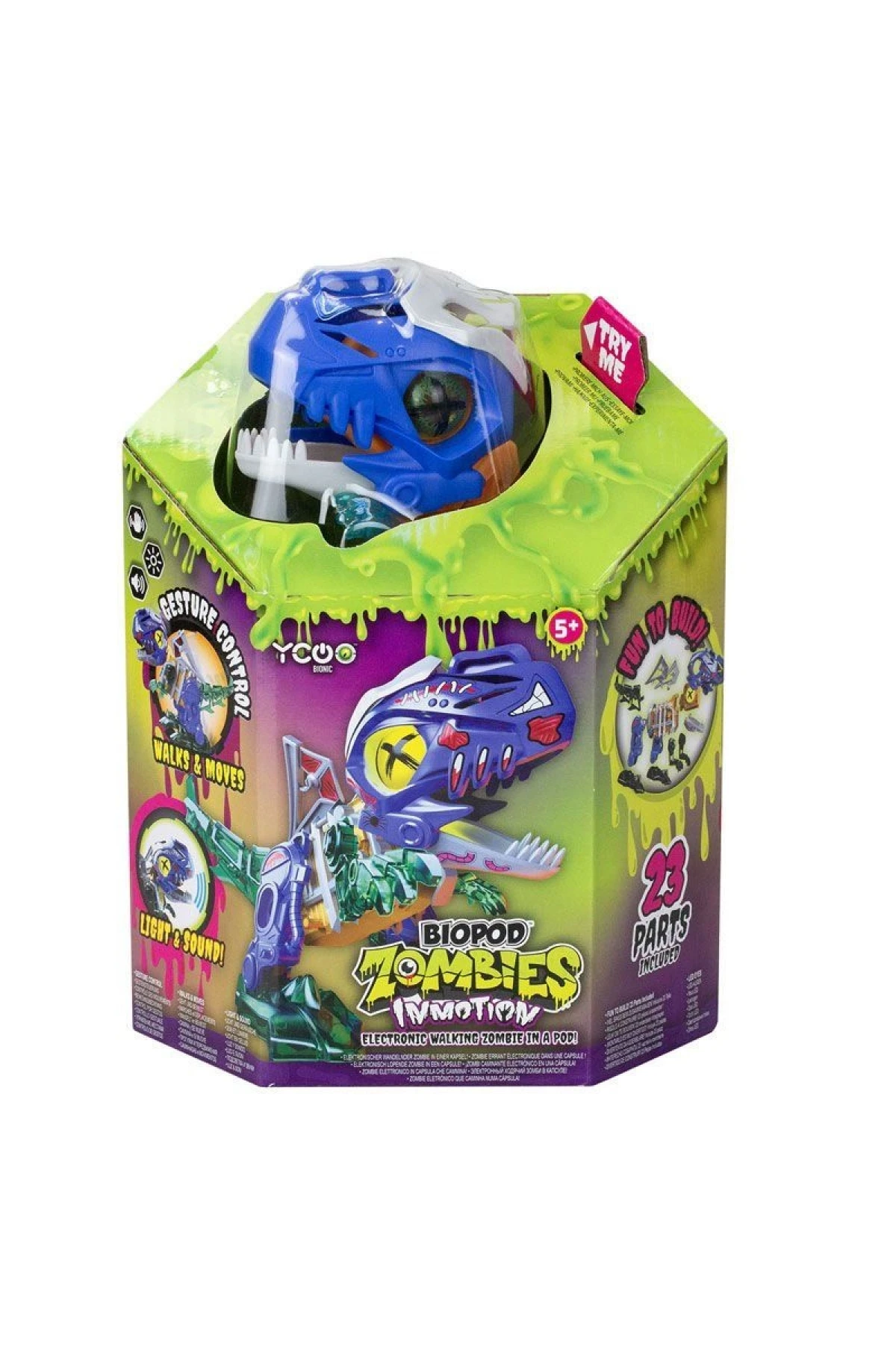 SIL 88094 Silverlit Biopod Zombies Inmotion Hareketli Dinazor Robot