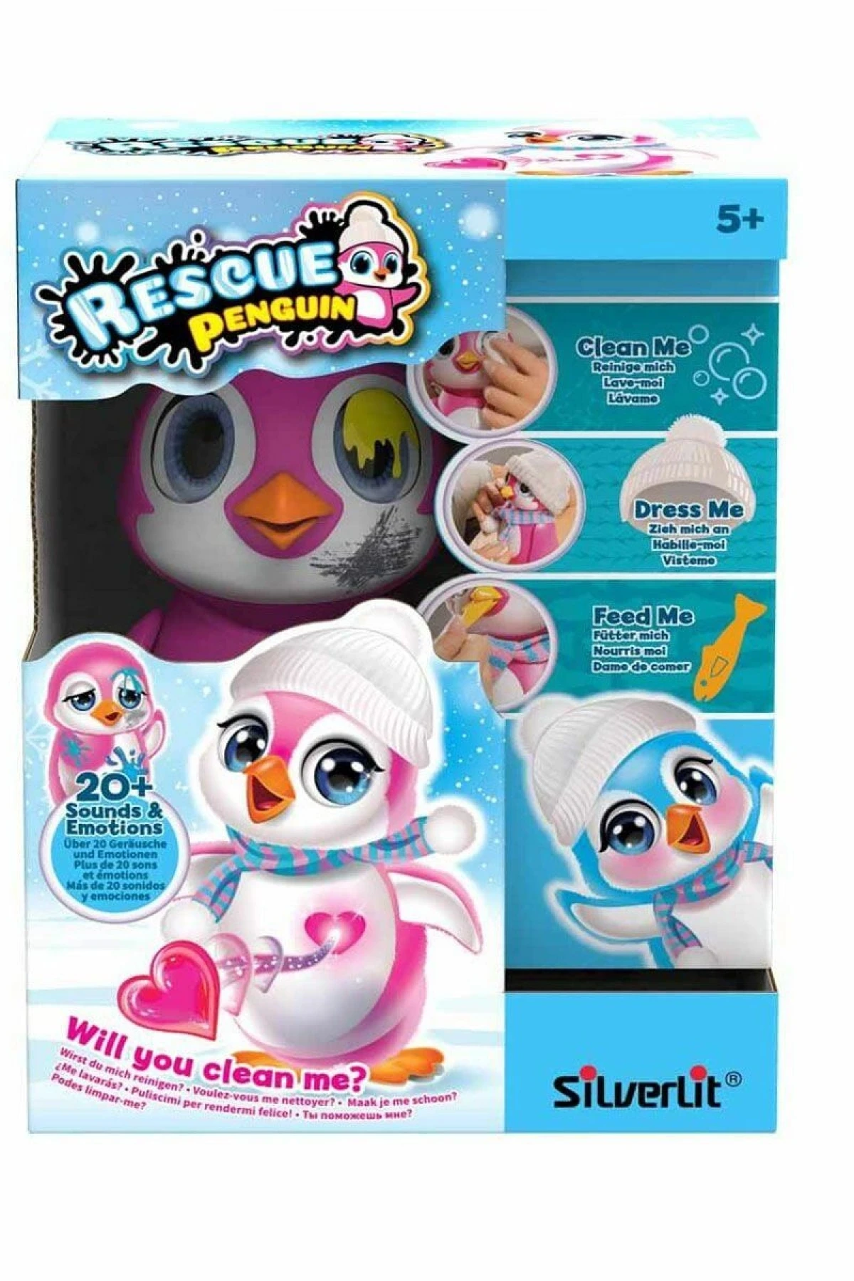 SIL 88651 Silverlit Rescue Penguen Pembe
