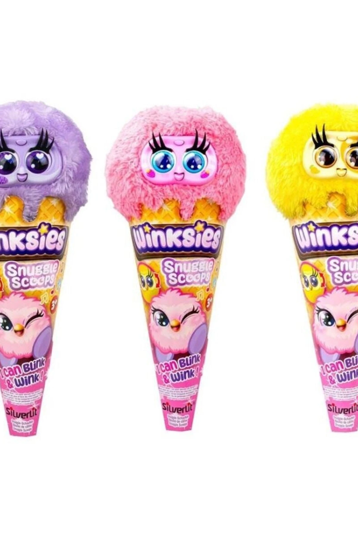 SIL 89060 Winksies Snuggle Scoops 12li Display Asortili