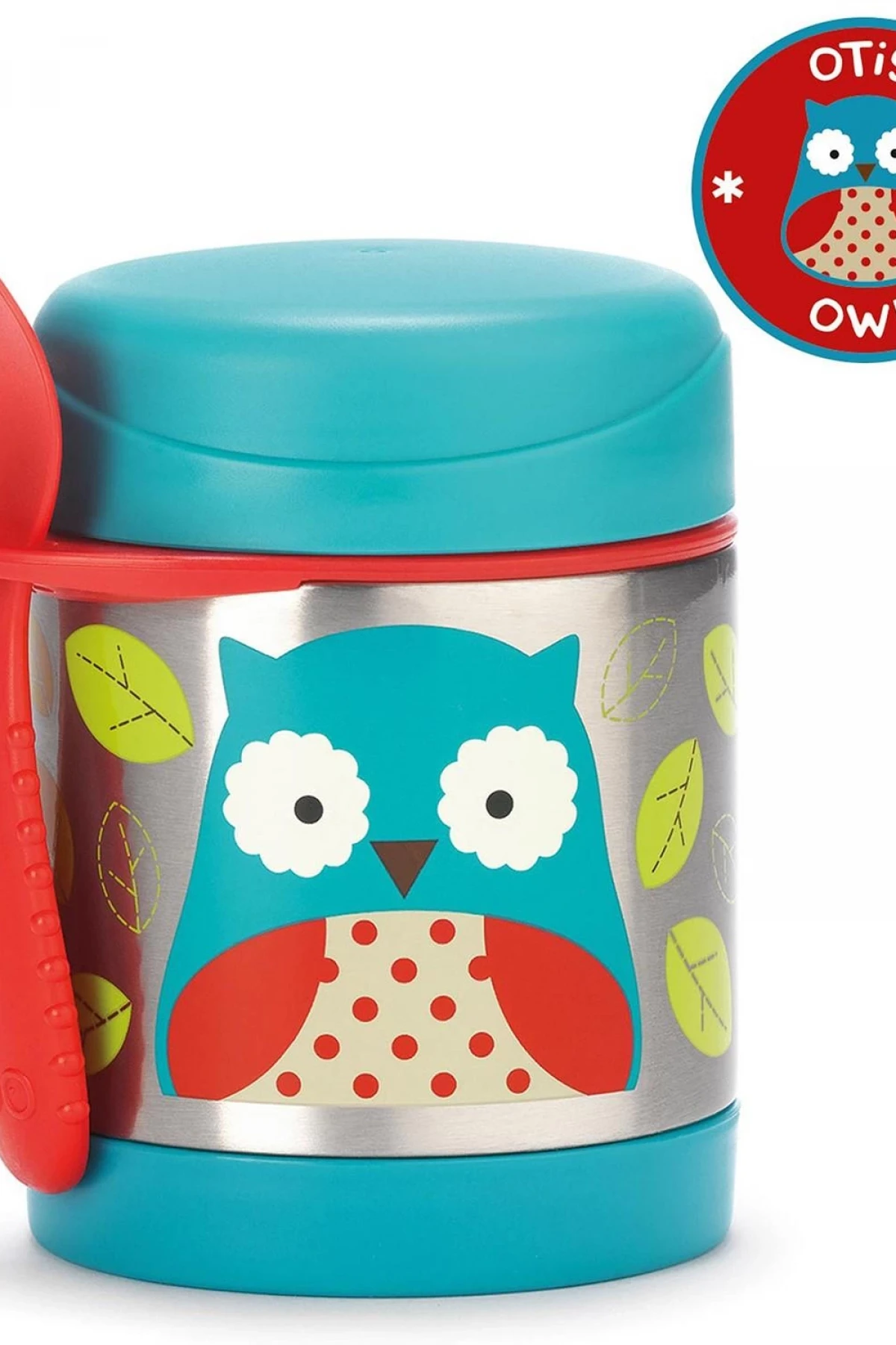 Skip Hop Zoo Paslanmaz Çelik Termos 325 Ml Baykuş