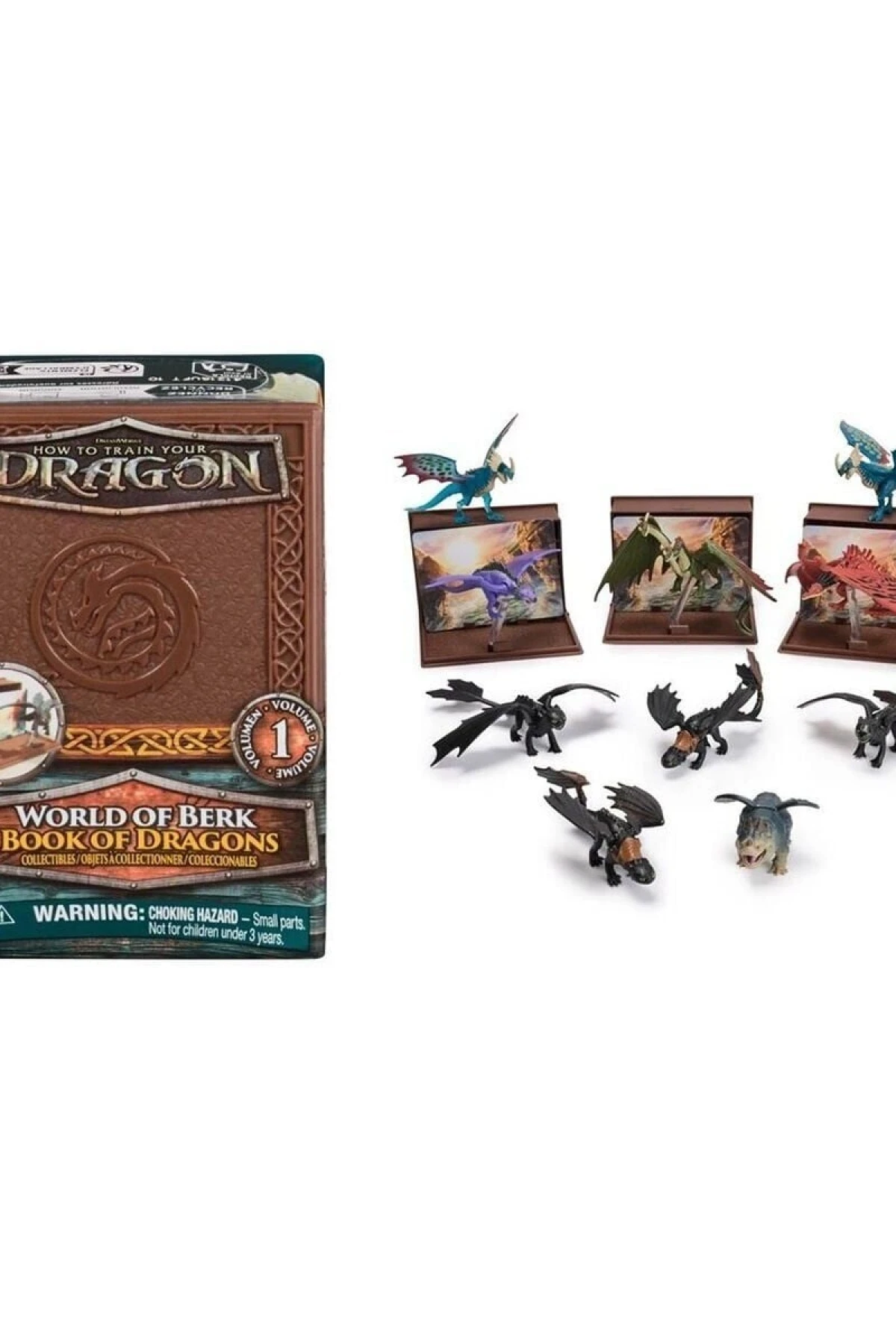SPM-6072554 DRAGONS DREAMWORKS MİNİ KOLEKSİONLUK EJDERHALAR
