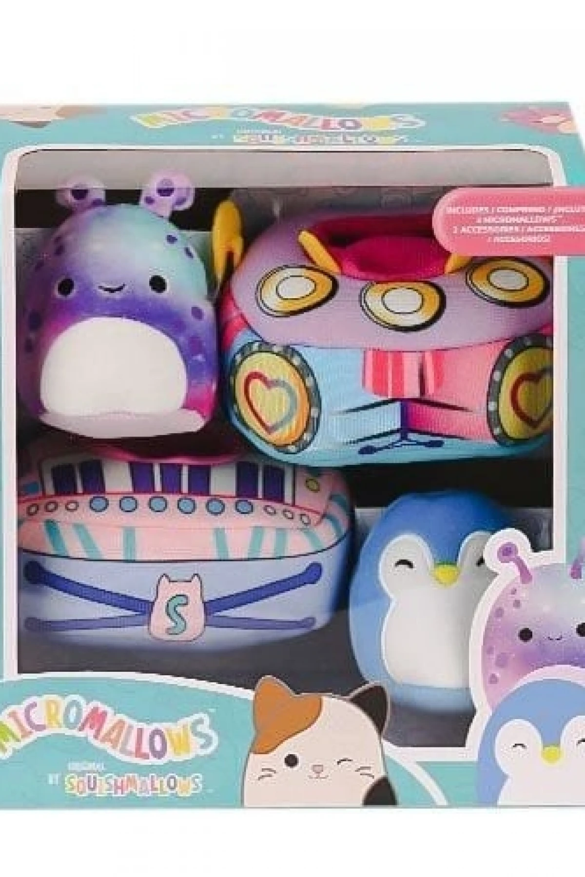 SQ MM0013 Micromallows 2 Figür 2 Aksesuar Set -Necotoys