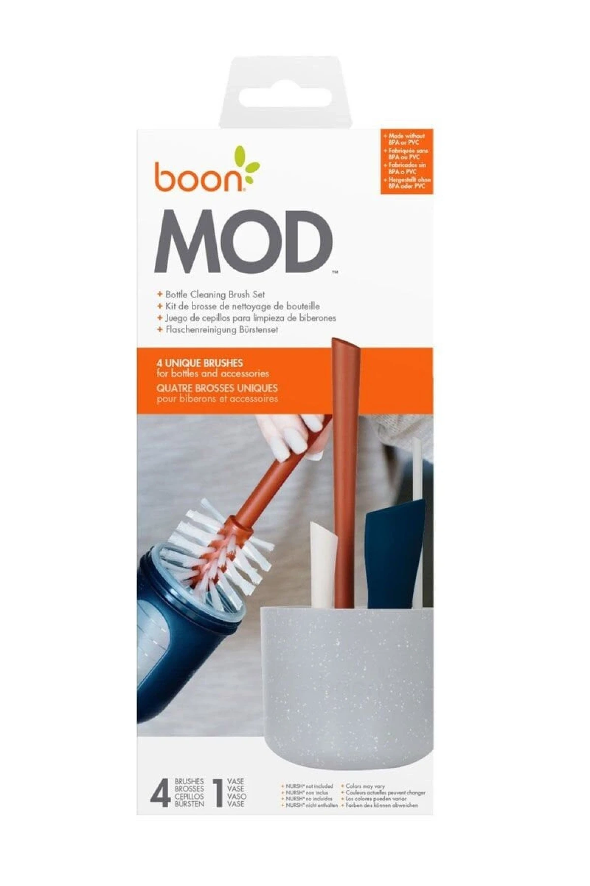 TBN11462 BOON - MOD 4lü Biberon Fırça Seti
