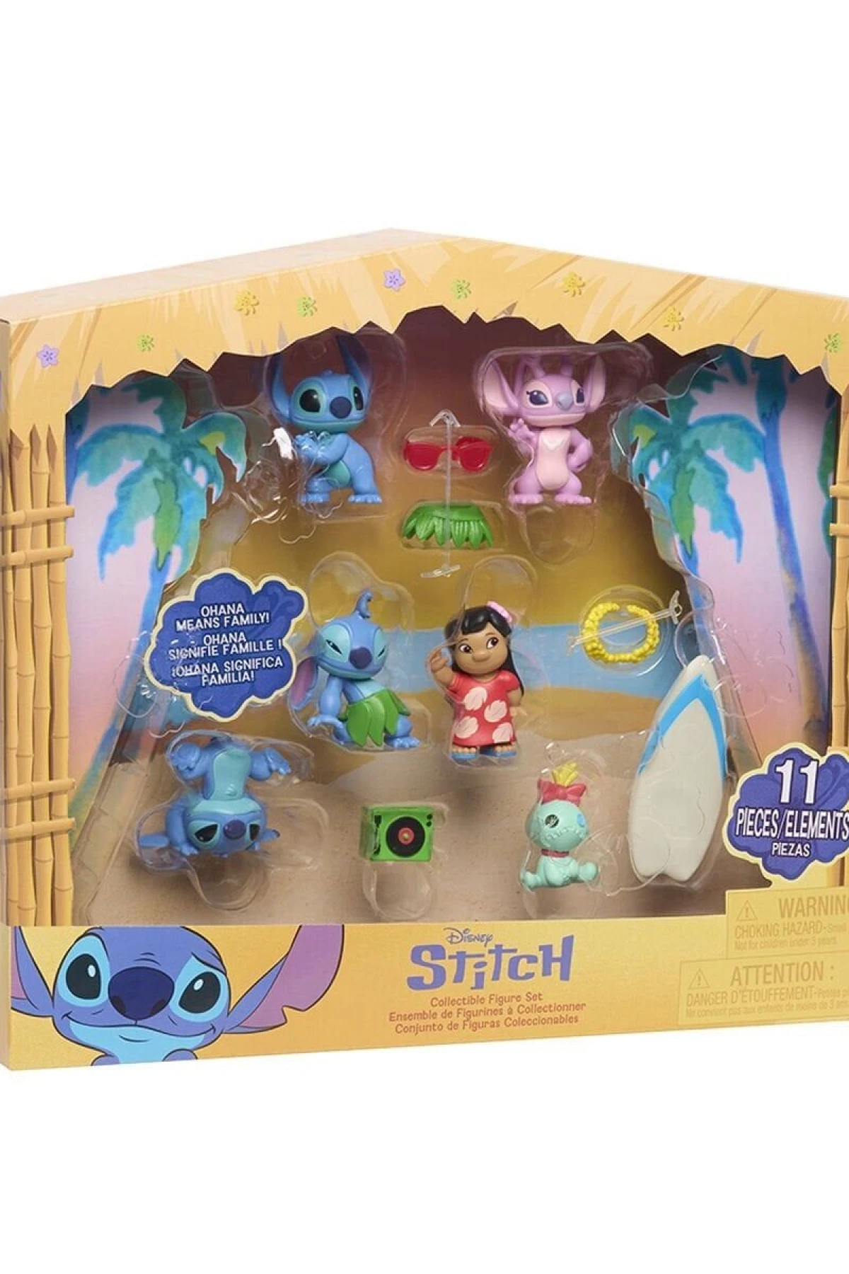 TTC41000 Stitch 6lı Mini Figür Set